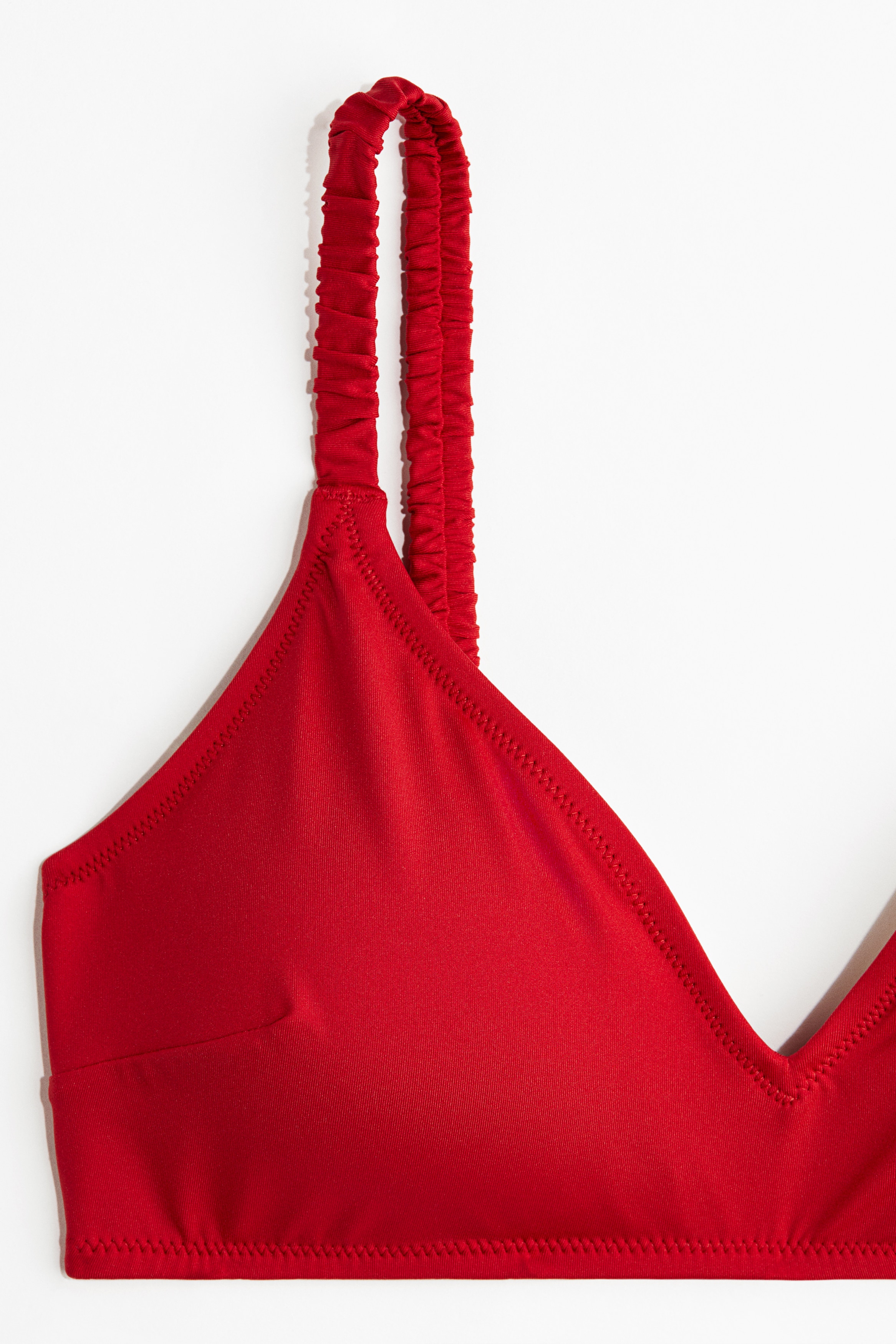 Padded triangle bikini top
