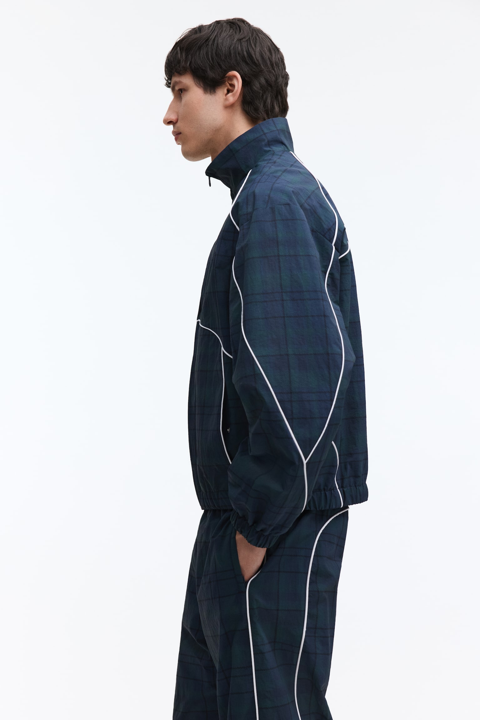 Nylon track jacket - 3