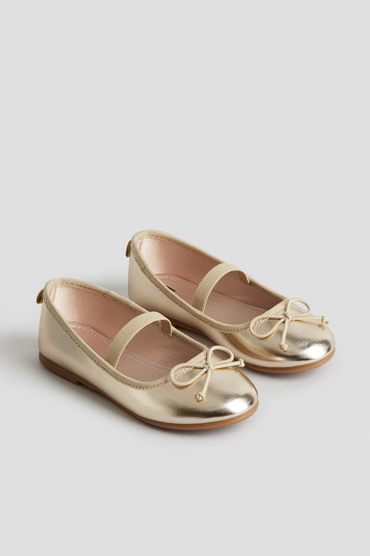Flats Outfit Zapatos Dorados Ballet Flats Gold Colour Kids H&M AU