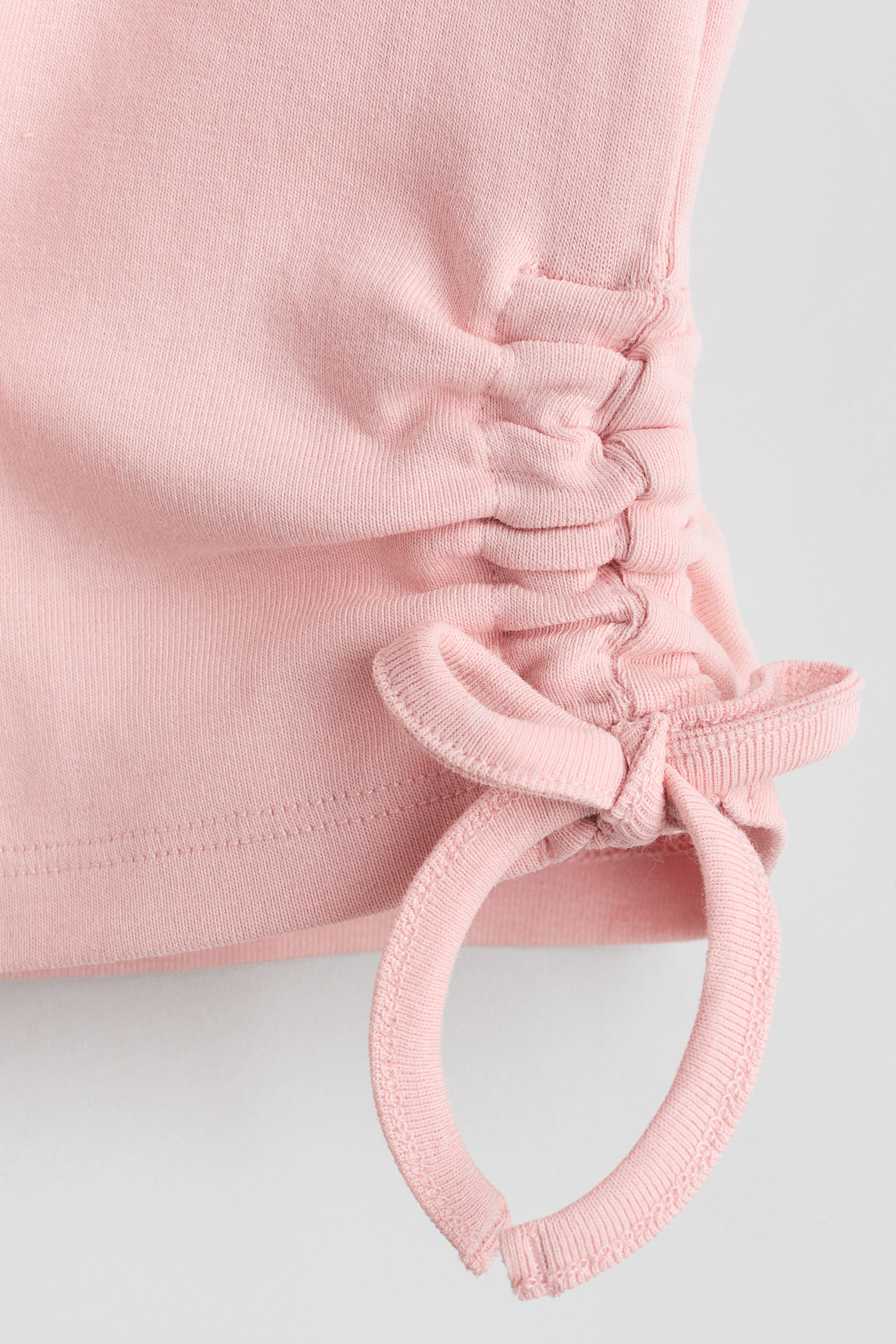 Drawstring-Detail Cotton Top