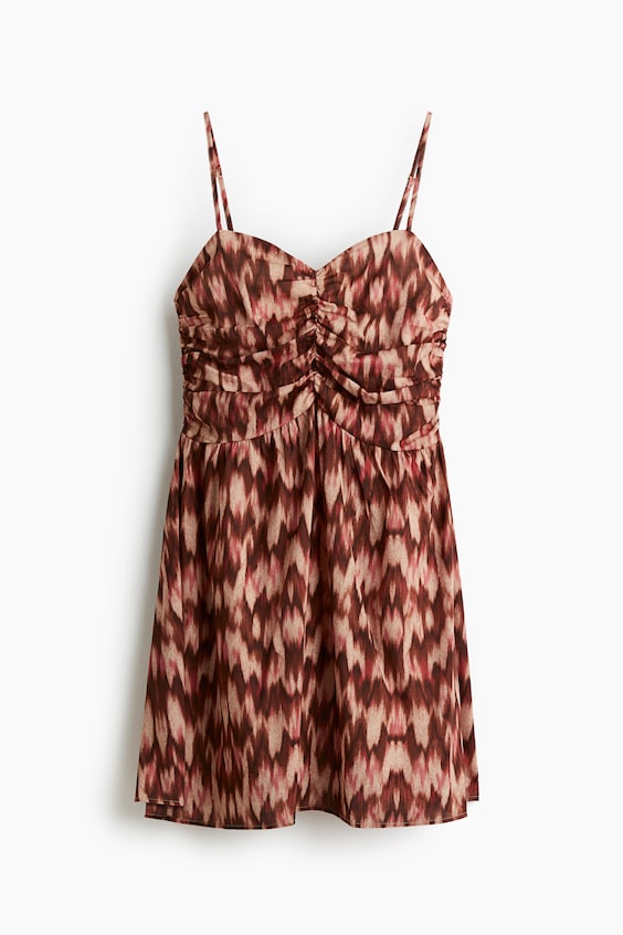Женские платья H&M Printed Strappy Dress