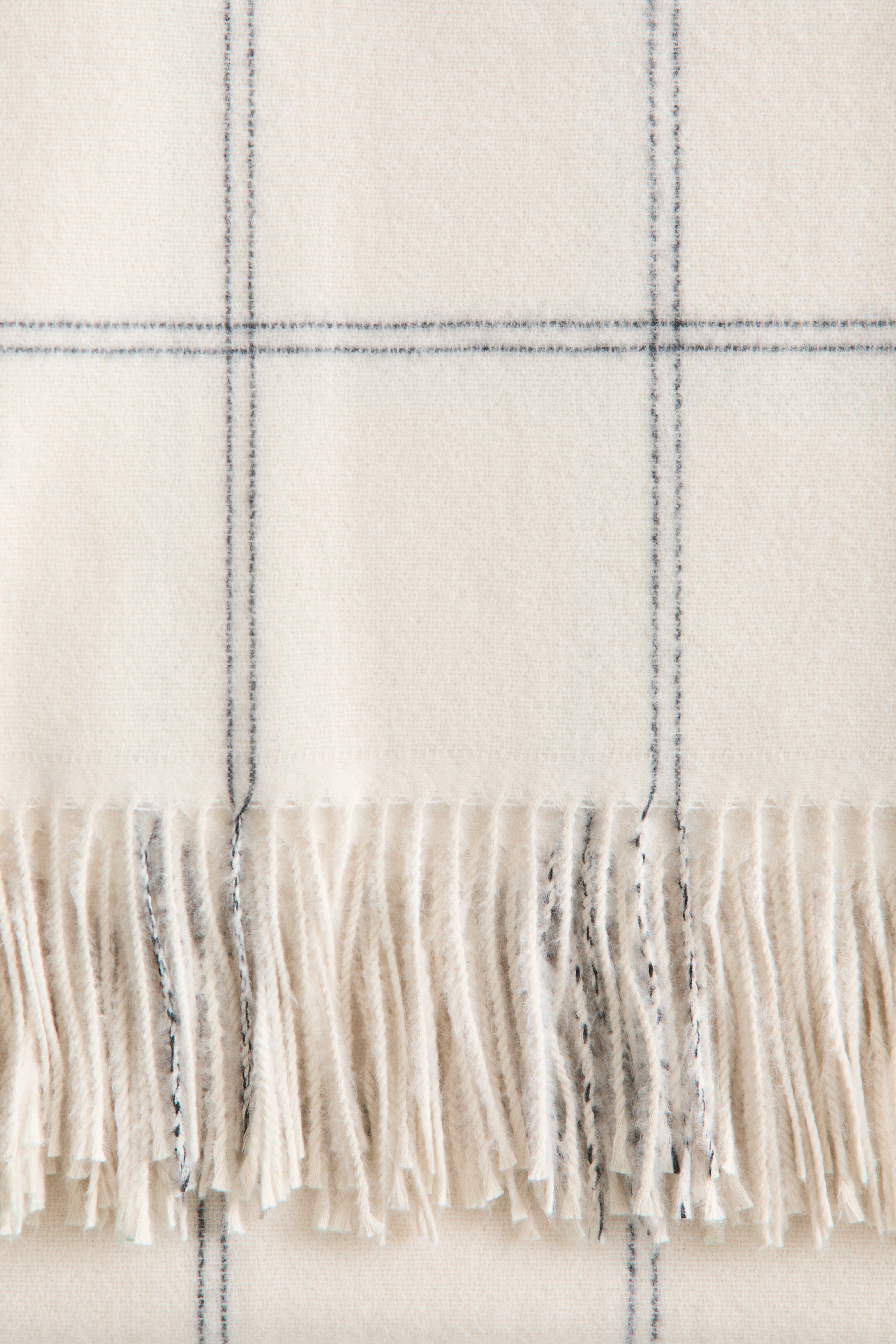 Fringed Throw