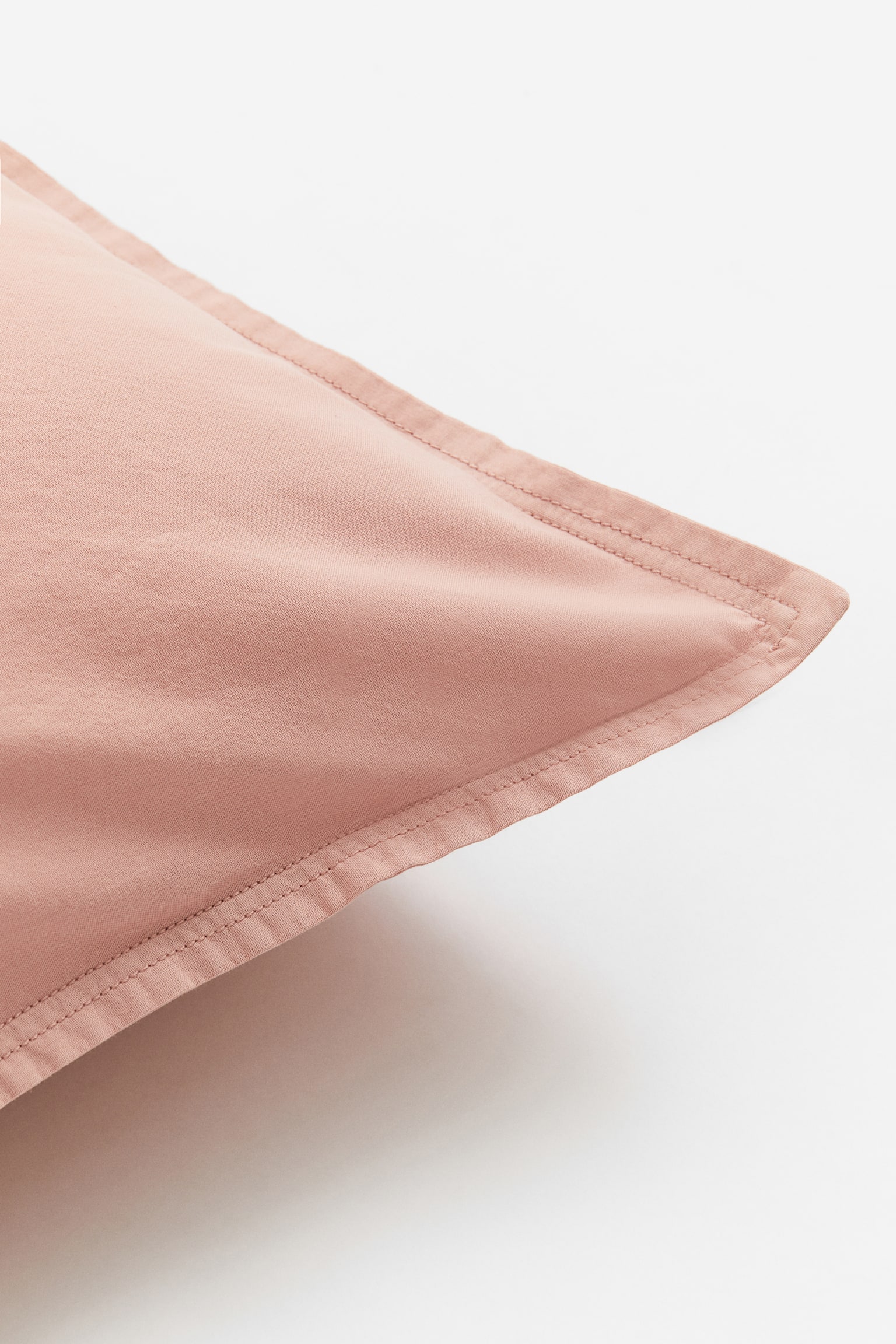 Washed cotton pillowcase - Pink/Light dusty green/Light beige/Rust/White/Dark grey - 2