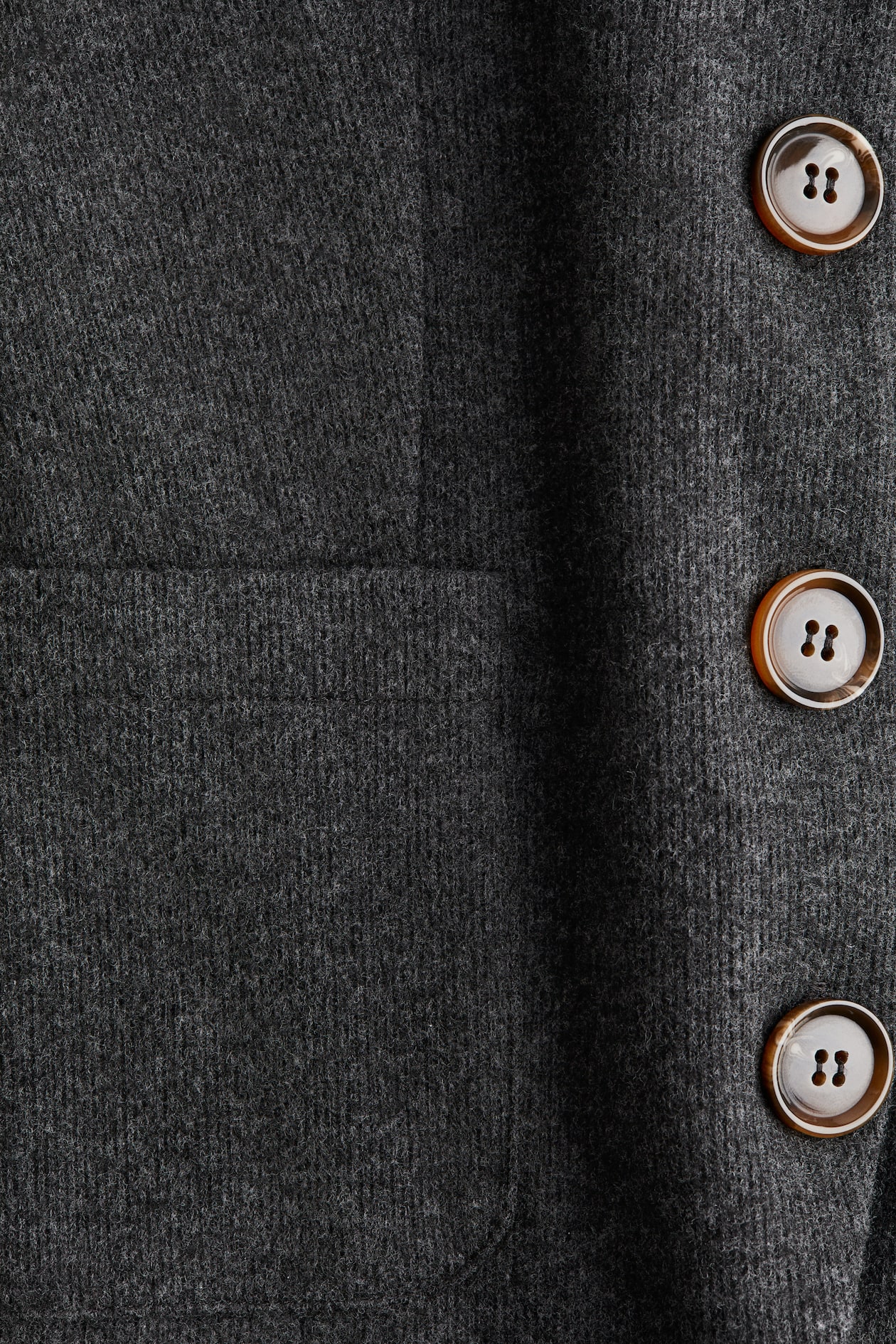 Rib-Knit Cardigan - image 2