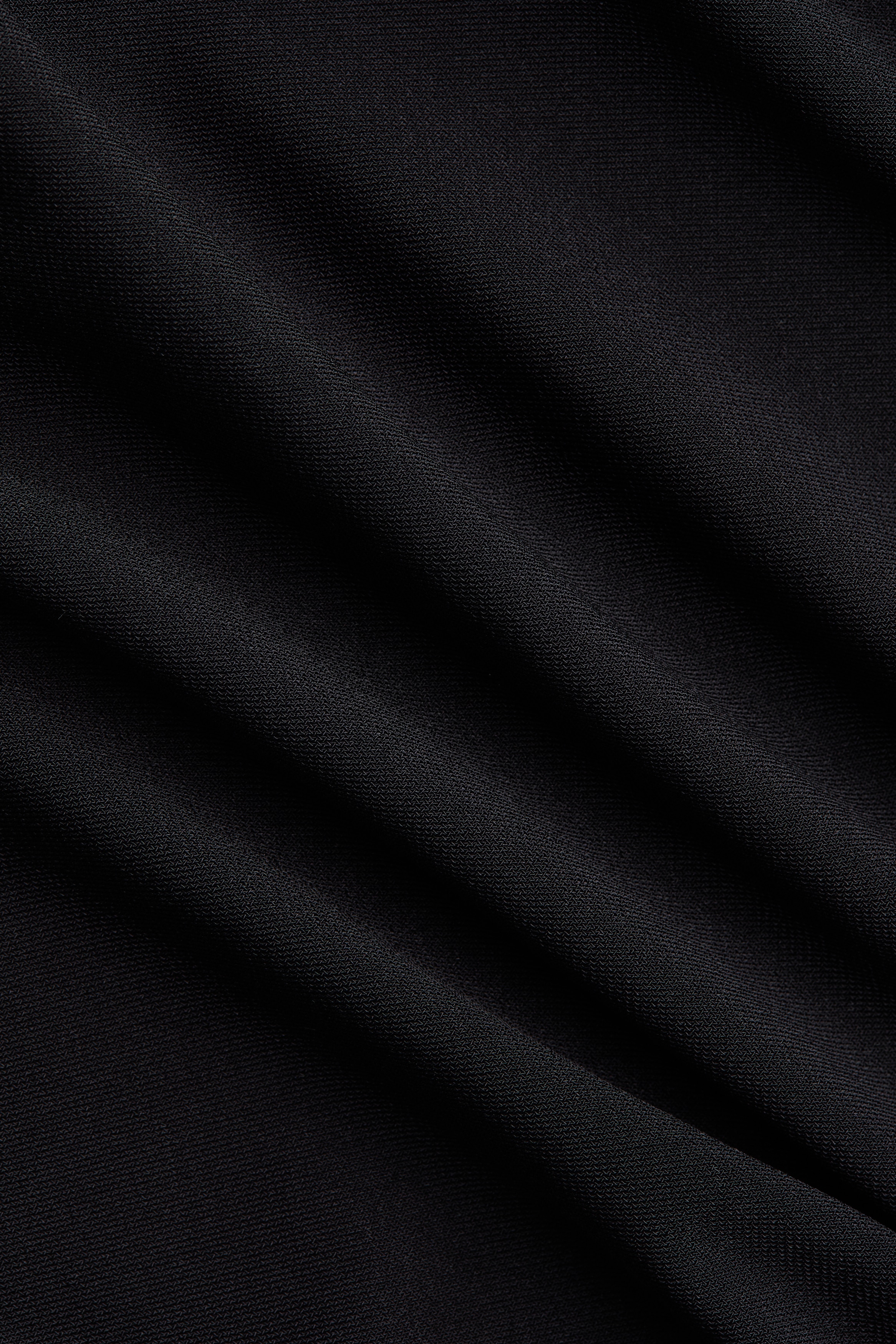 Draped jersey top