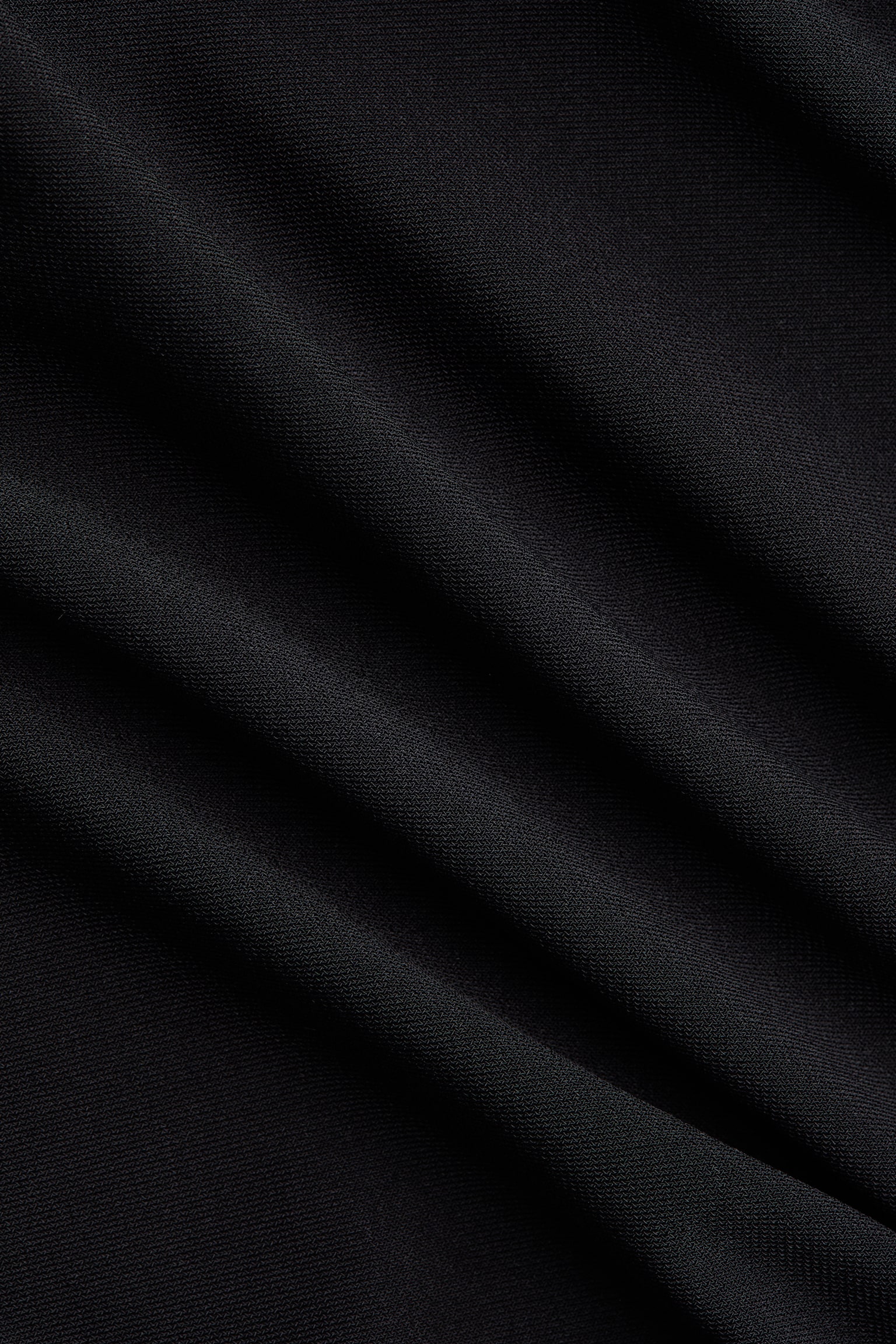 Draped jersey top - Black/Brown - 4