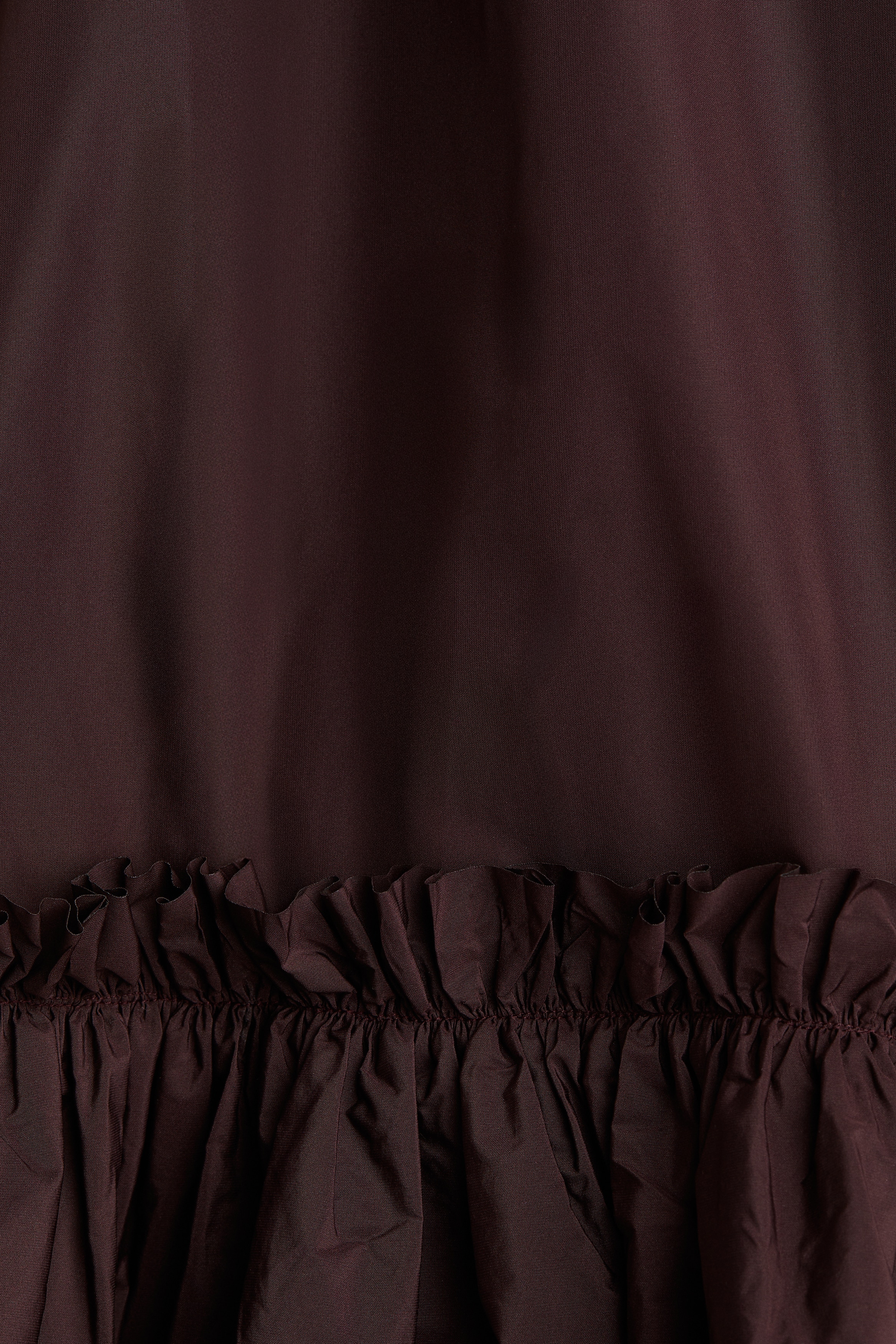Frill-collar dress