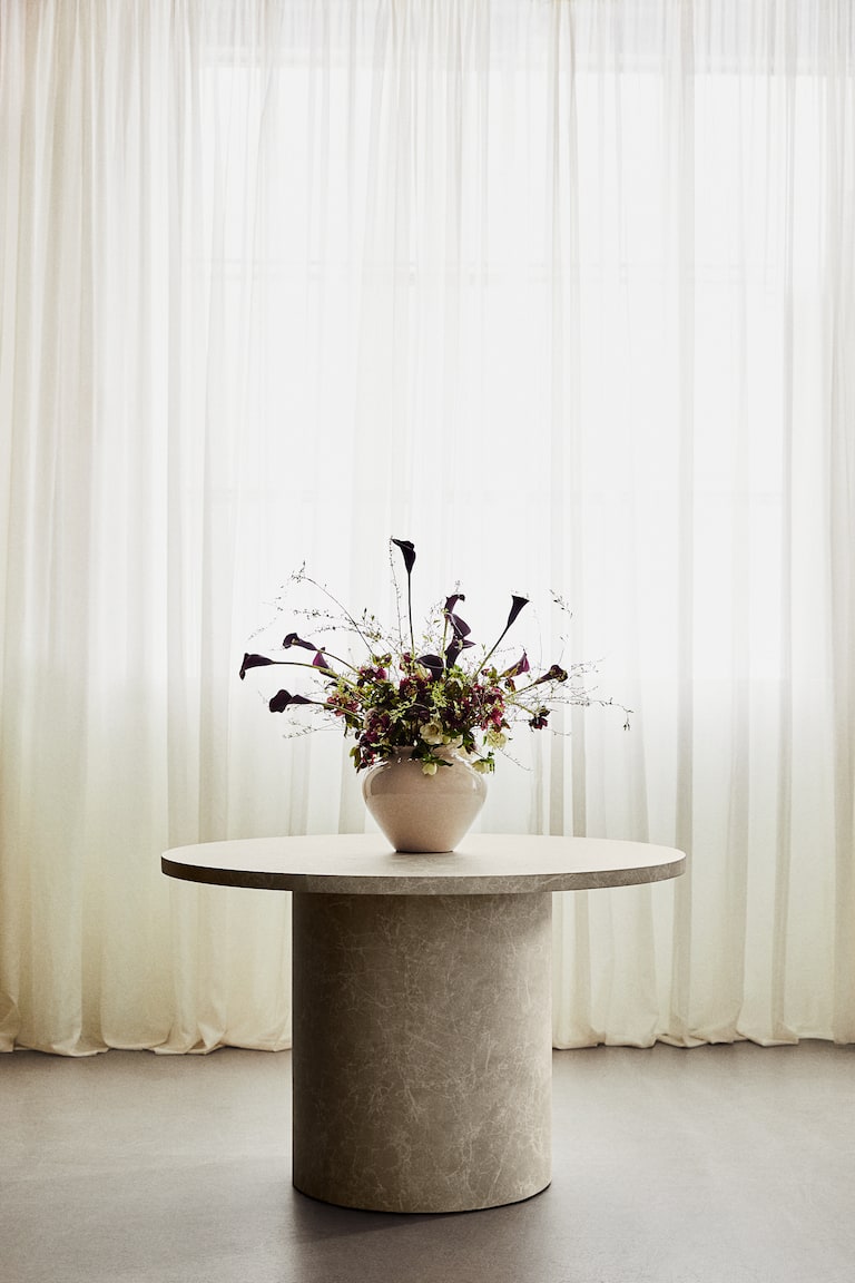 Esstisch In Marmoroptik - Mdf, Beige - H&M HOME - Home All