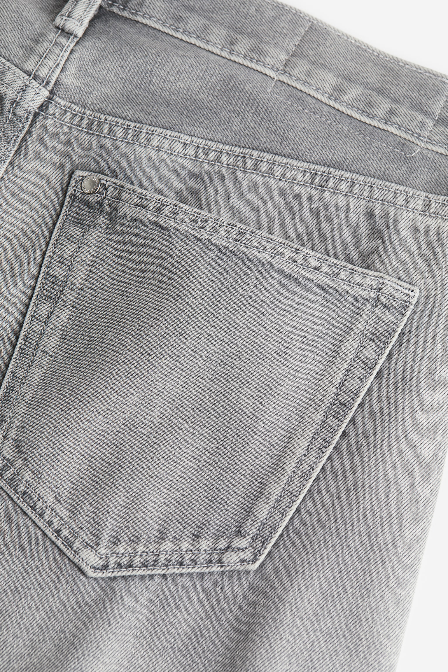 Straight Relaxed Jeans - Light denim grey/Dark denim blue/Denim blue - 2