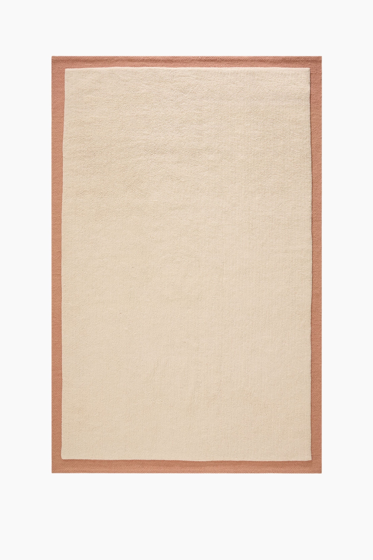 Wollen Vloerkleed Franco - Crème/roze/Crème/Créme/beige