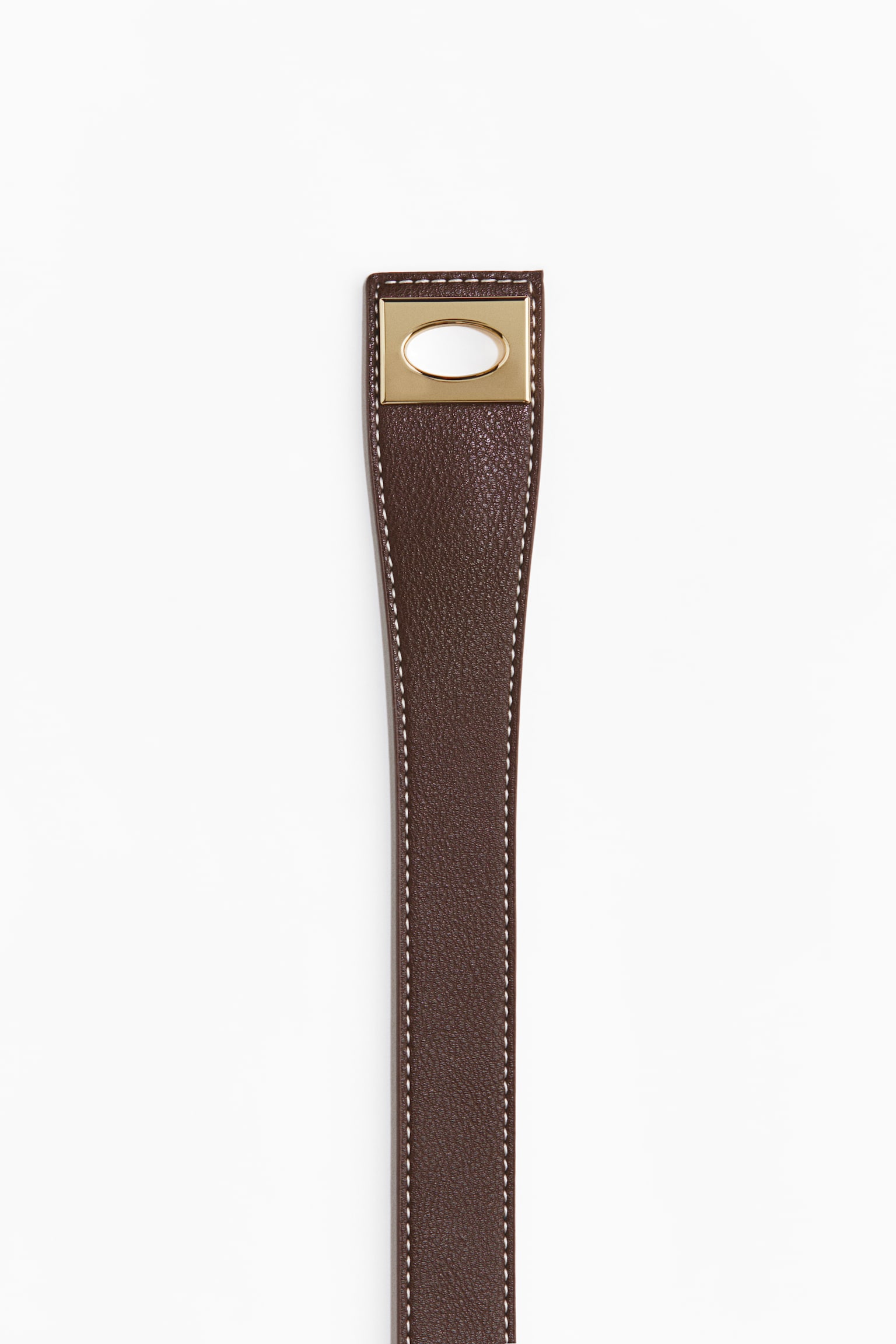 Женский ремень H&M Belt, цвет: Тёмный коричневый — фото 2