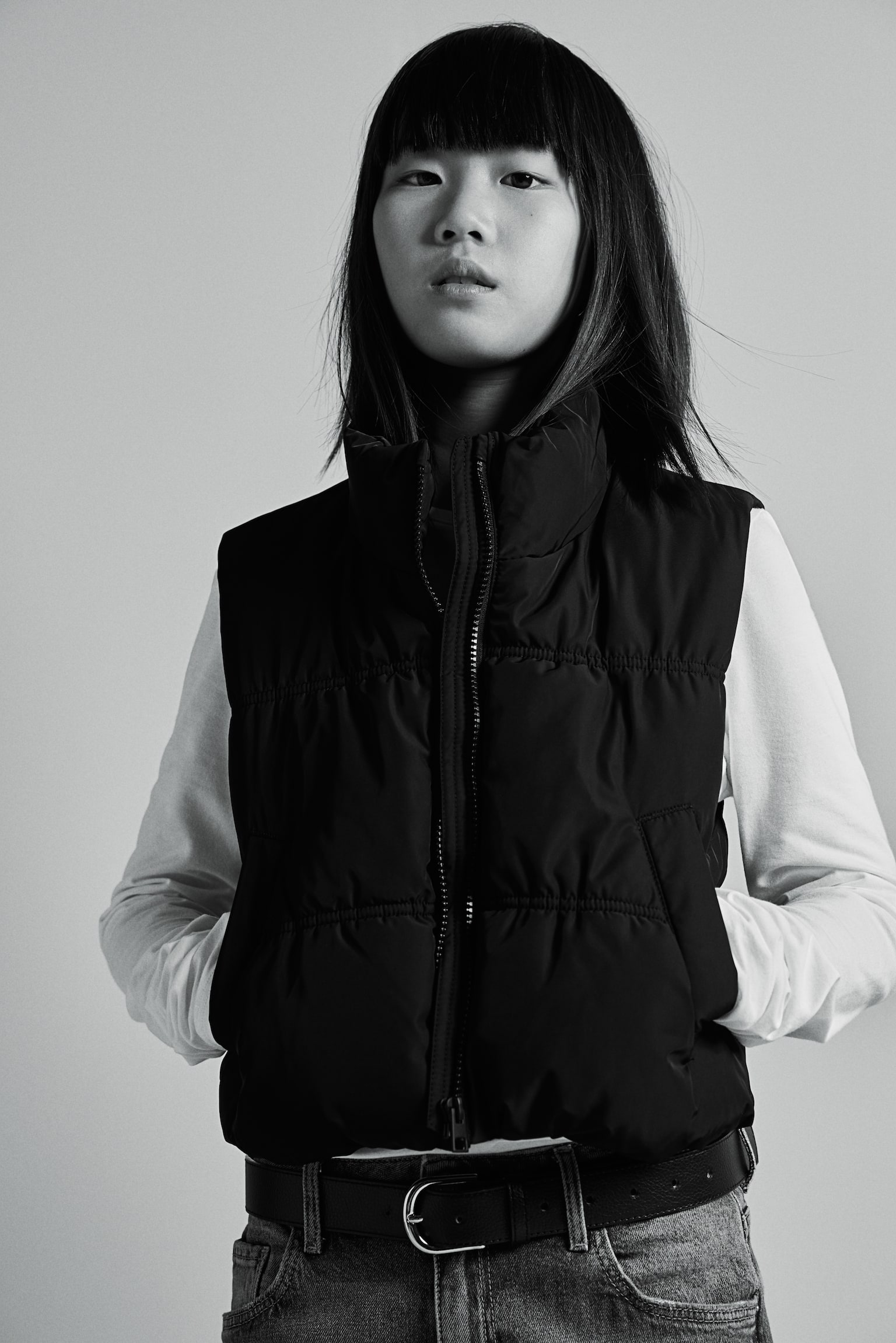 Puffer gilet - Black - 2