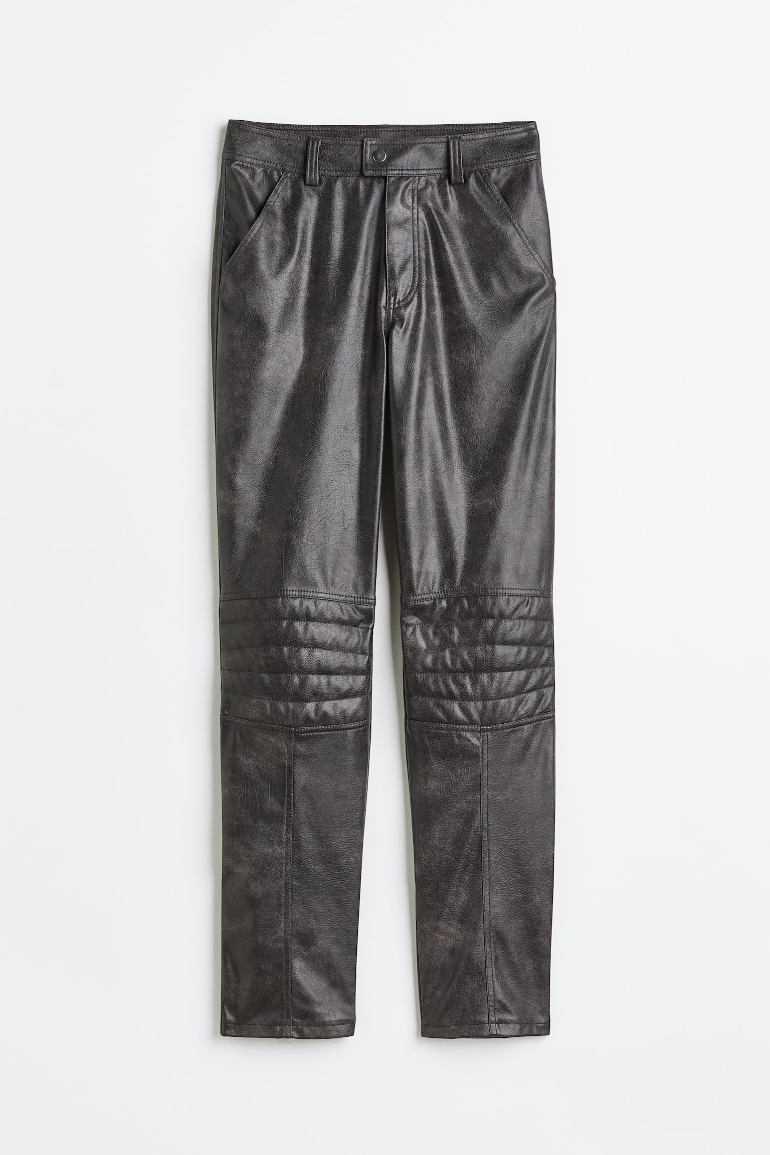 Biker trousers - Black - 1