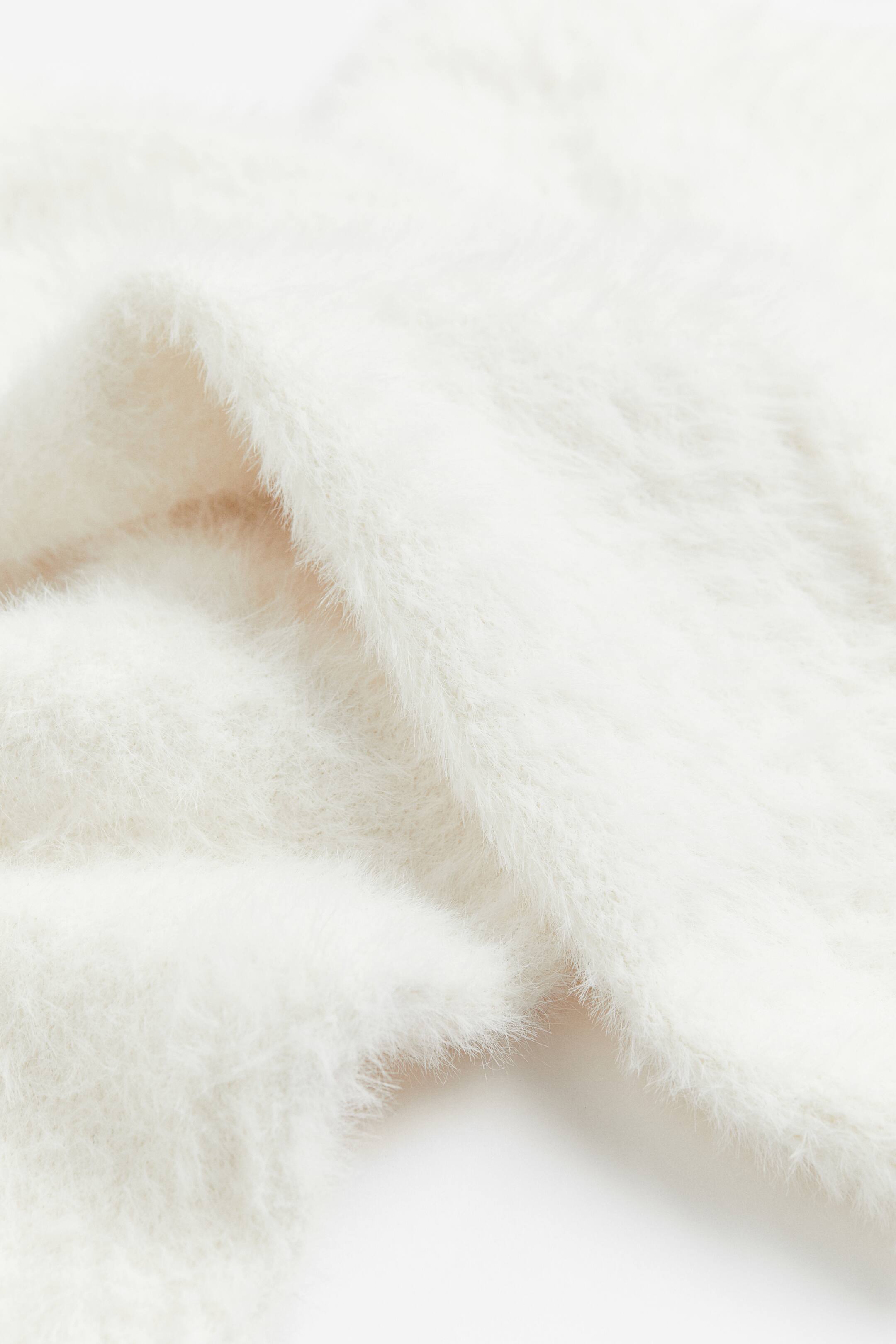 Fluffy sports leg warmers White Kids H&M GB