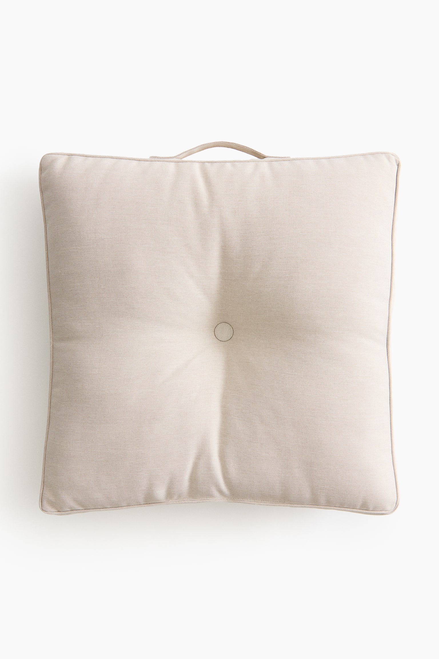 Coussin de sol d'extérieur-Beige clair - 2
