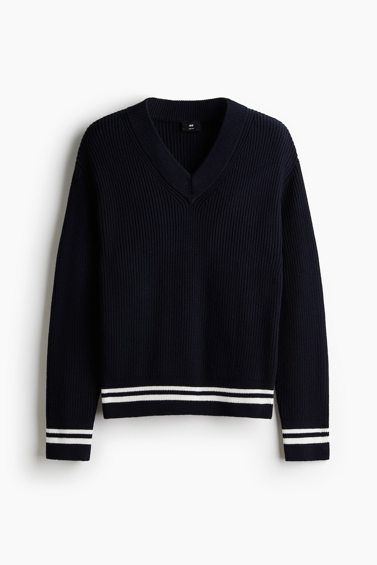 H&M Boxy Fit Rib-knit jumper — Boxy Fit Rib-knit jumper