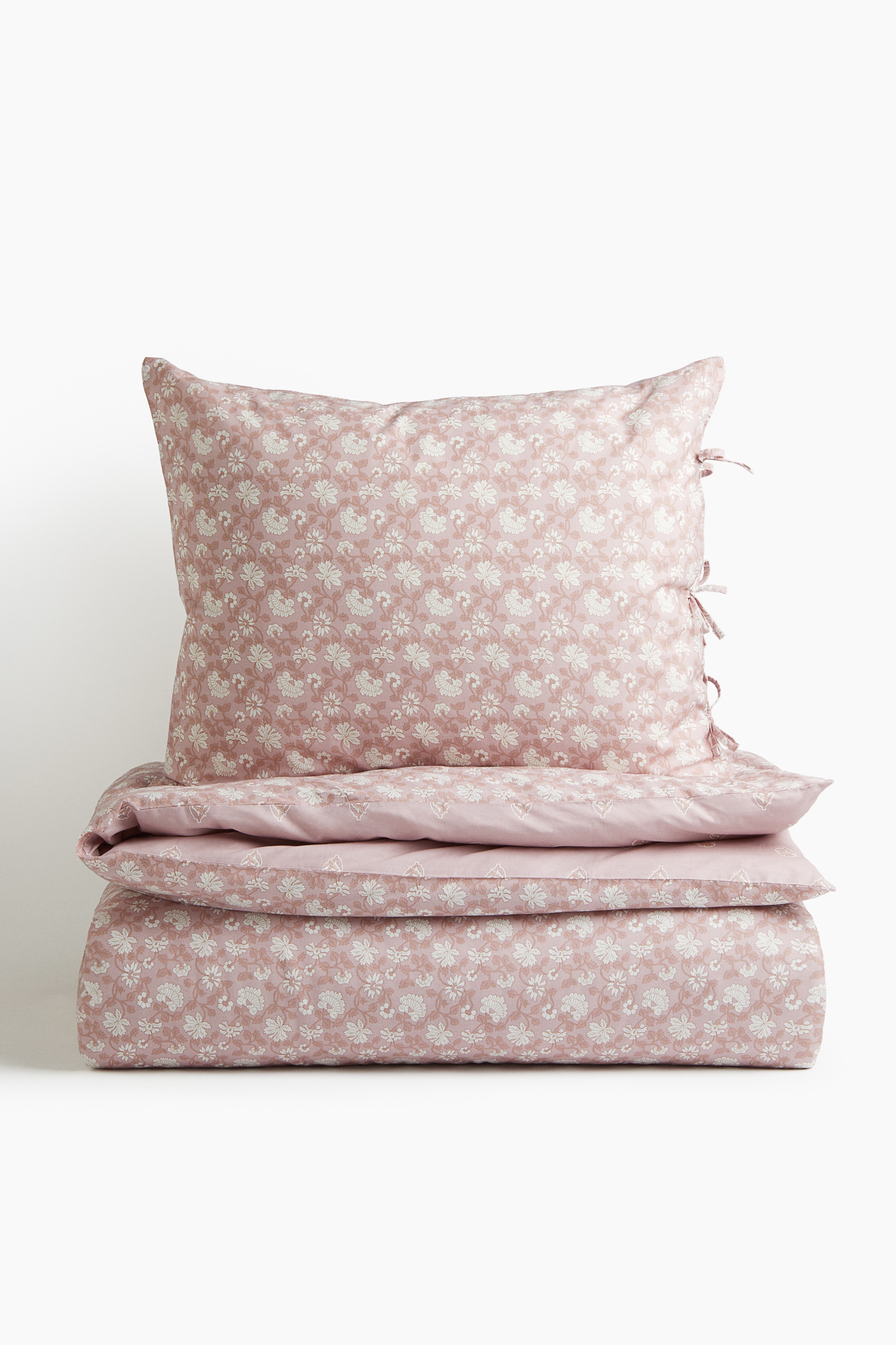 Boho-Blumen Bettwäsche-Set Einzelbett – Wendbar, Weich, 137x200 Cm + Kissenbezug 50x70 Cm