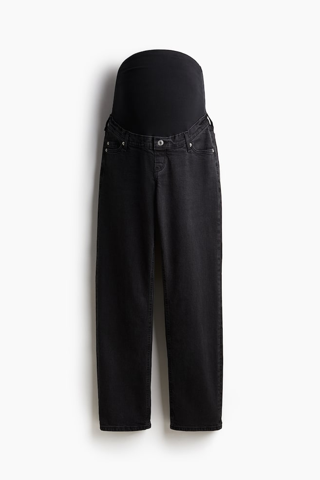 MAMA Straight Jeans - Black/Washed out/Denim blue/Light denim blue/Dark denim grey/Black/Dark denim blue/Denim blue/Cream/Navy denim blue - 1
