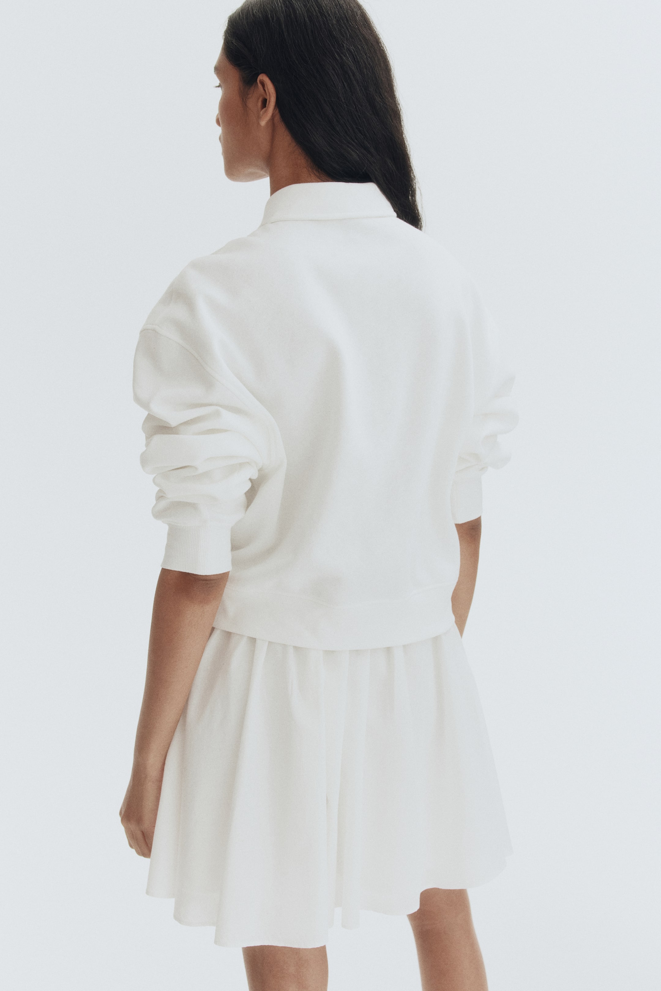 Ampliar la imagen: Playera rugby - White/Athletic - Ladies | H&M MX 4