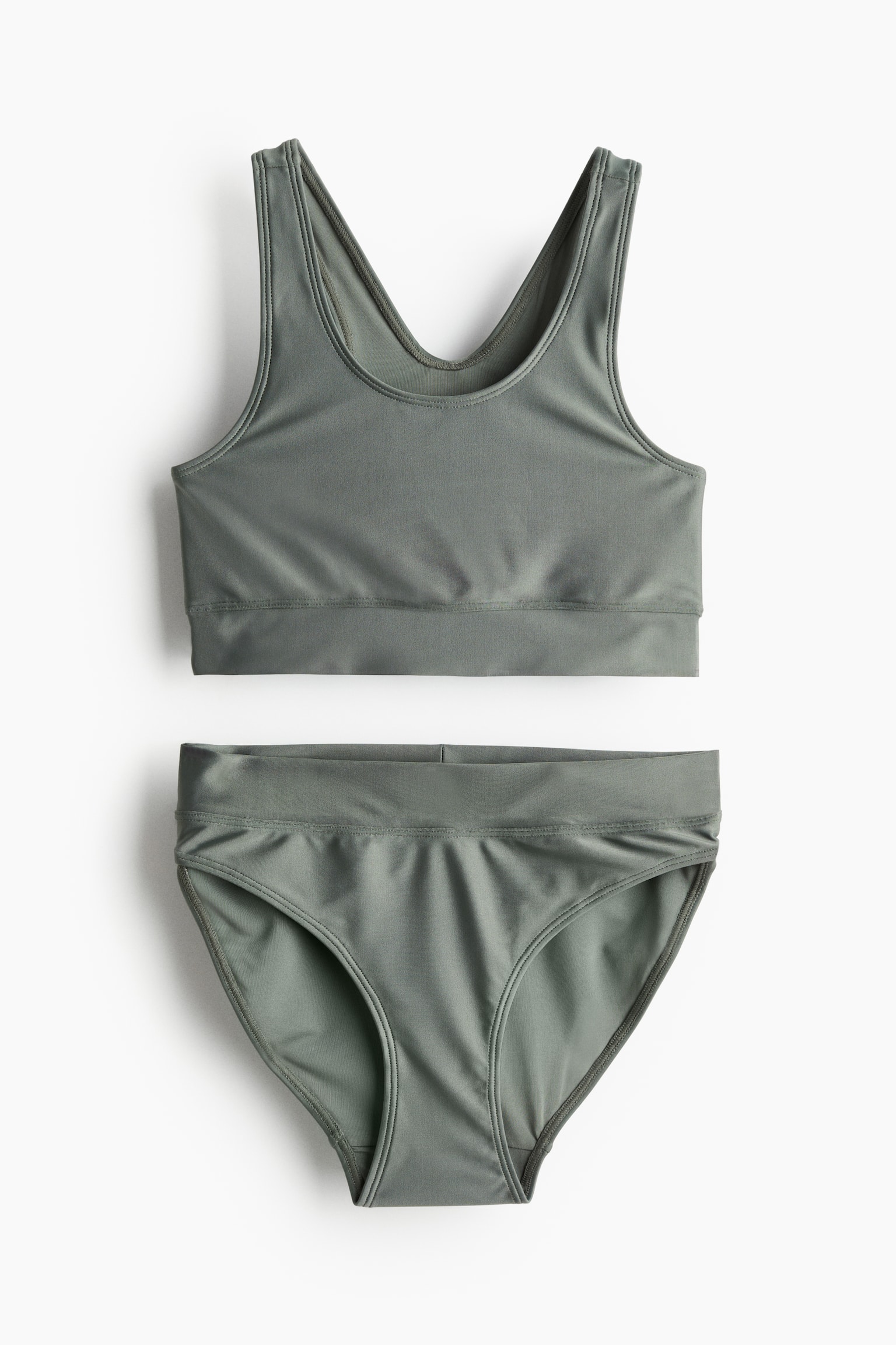 Bikini - Khaki green/Black - 1