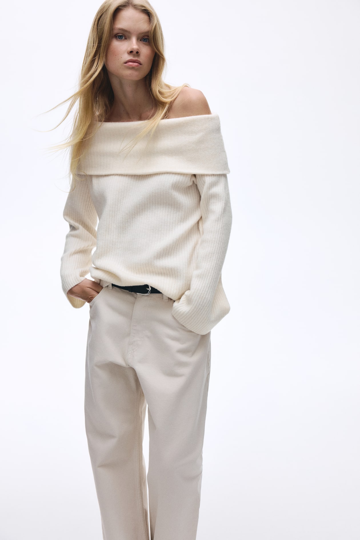 Off-the-Shoulder Sweater - image 3
