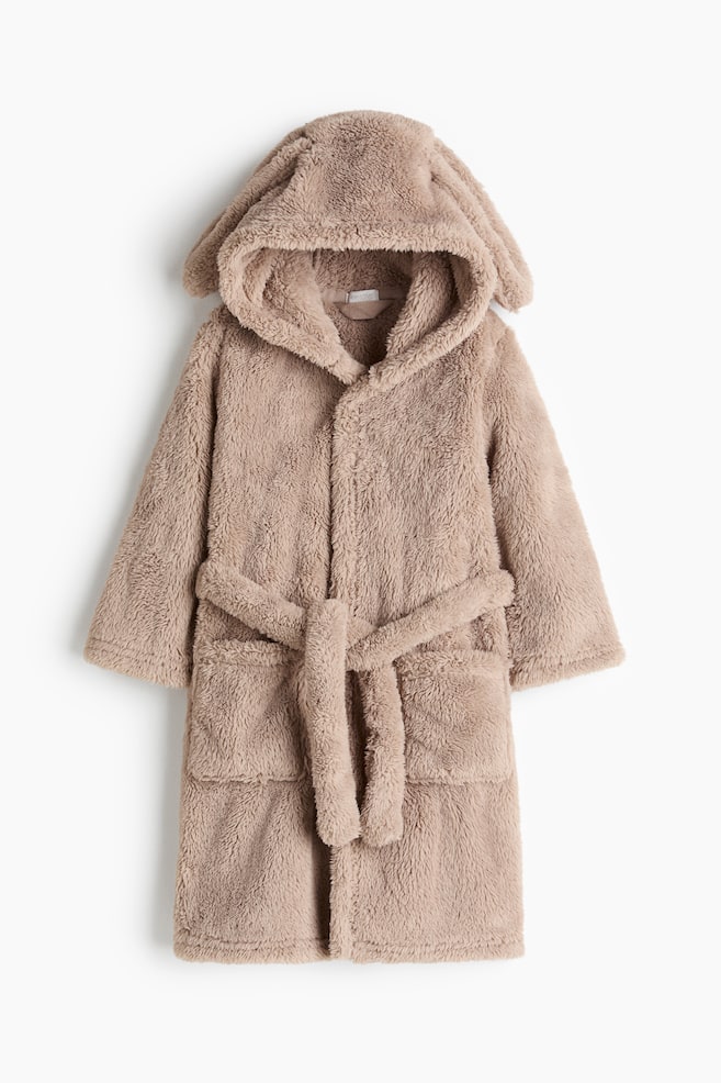 Dressing gown - Mole/Beige/Pink - 1
