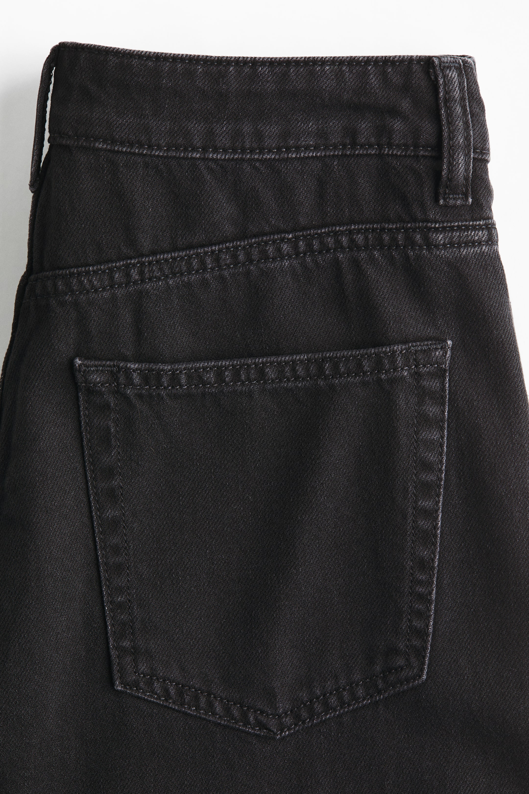 View larger image: Wide Ultra High Jeans - Denim black - Ladies | H&M IN 7