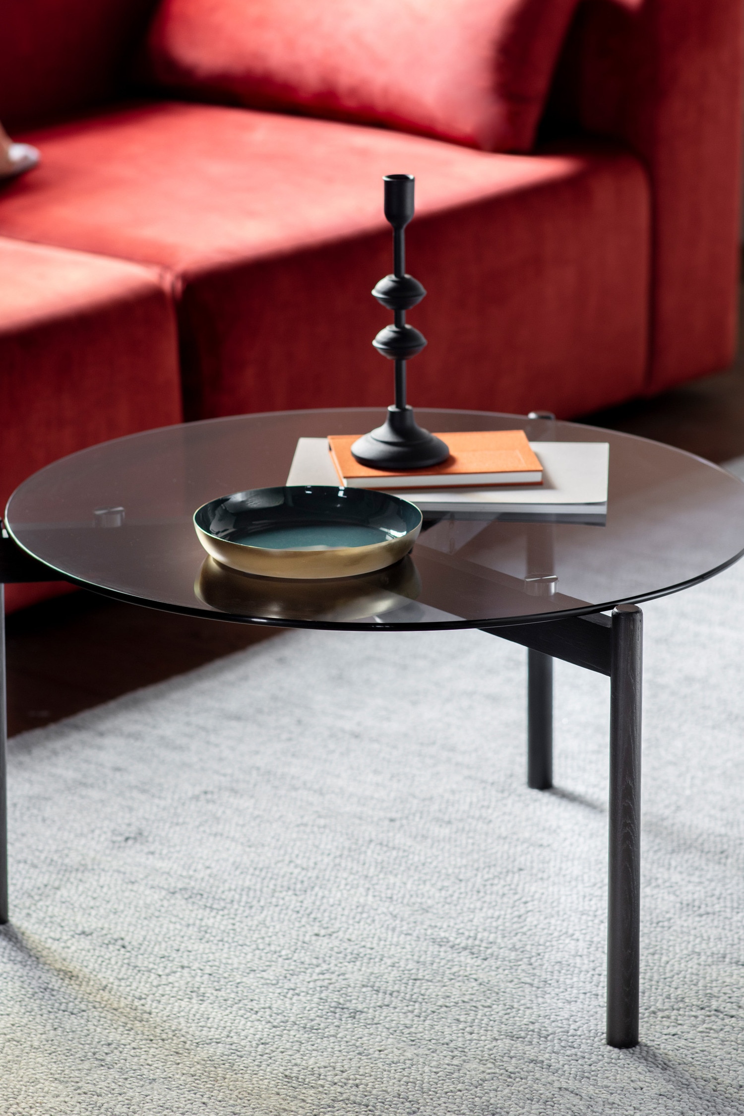 Wooden Coffee Table - Black