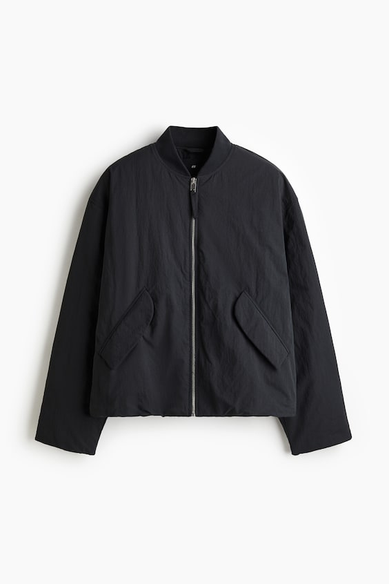 Мужская нейлоновая куртка-бомбер H&M Loose-Fit