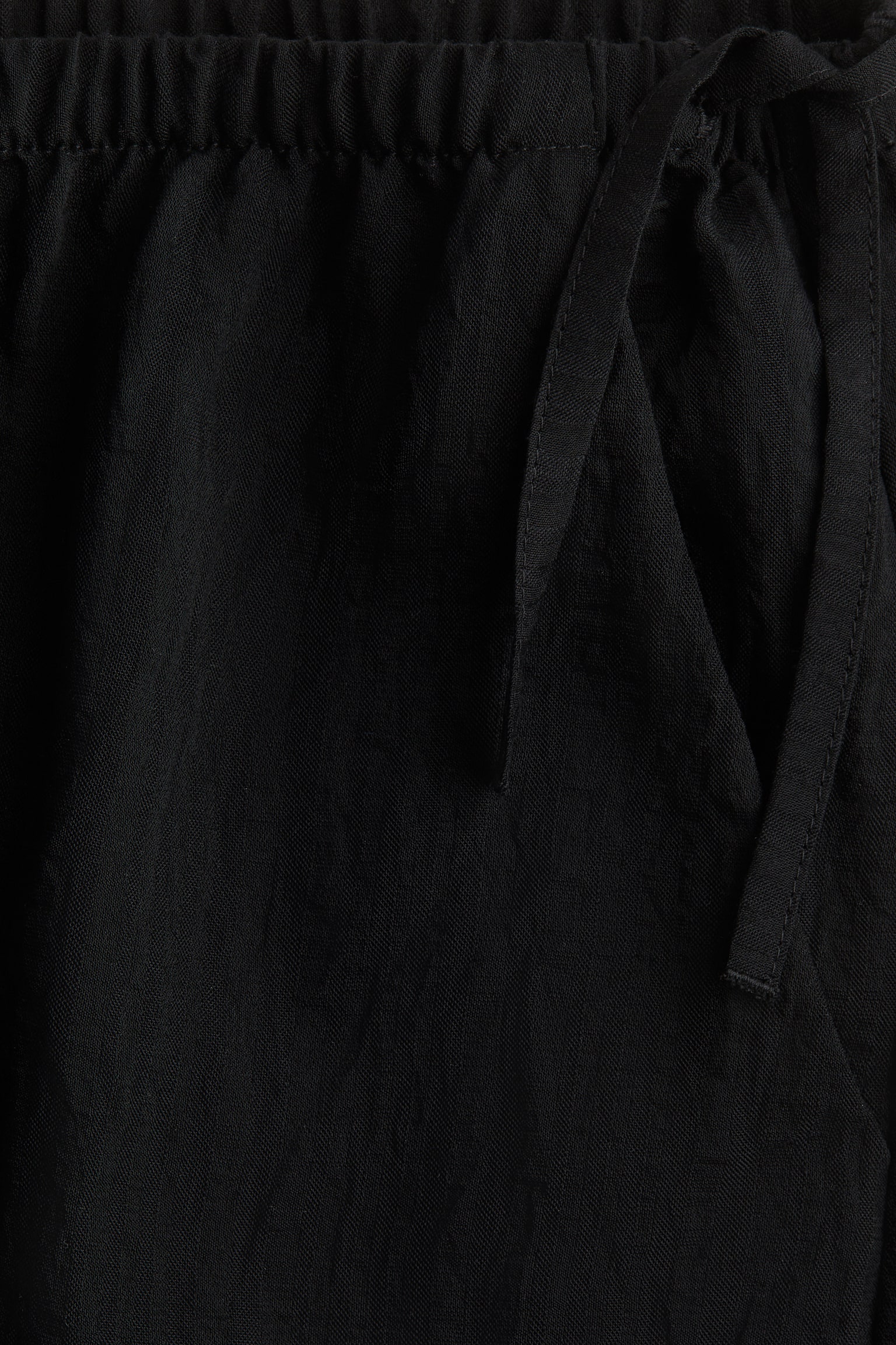 Детские брюки H&M Tie-Detail, цвет: Чёрный — фото 2