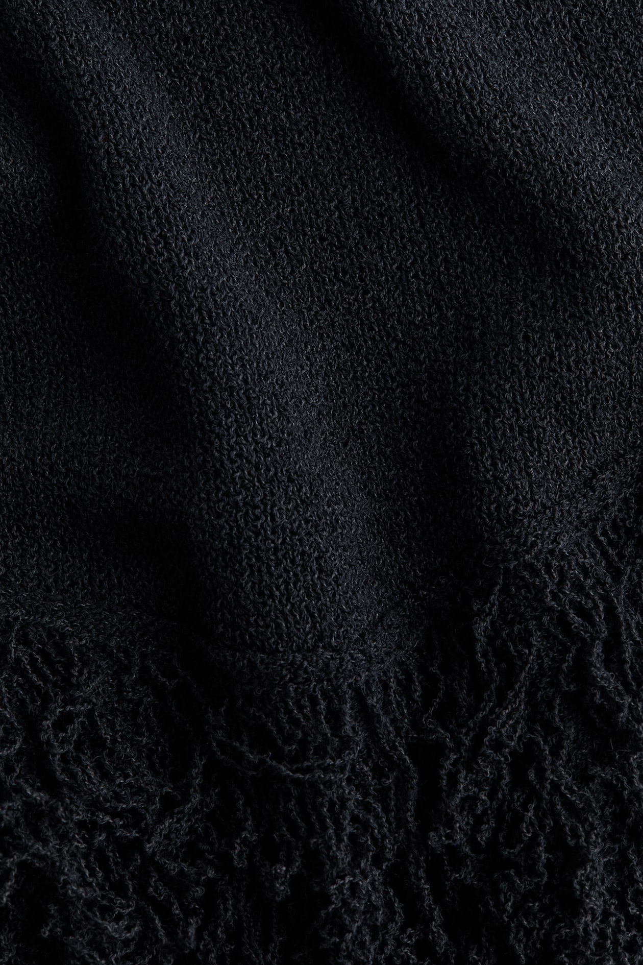 Fringe-Trimmed Knit Dress - image 5