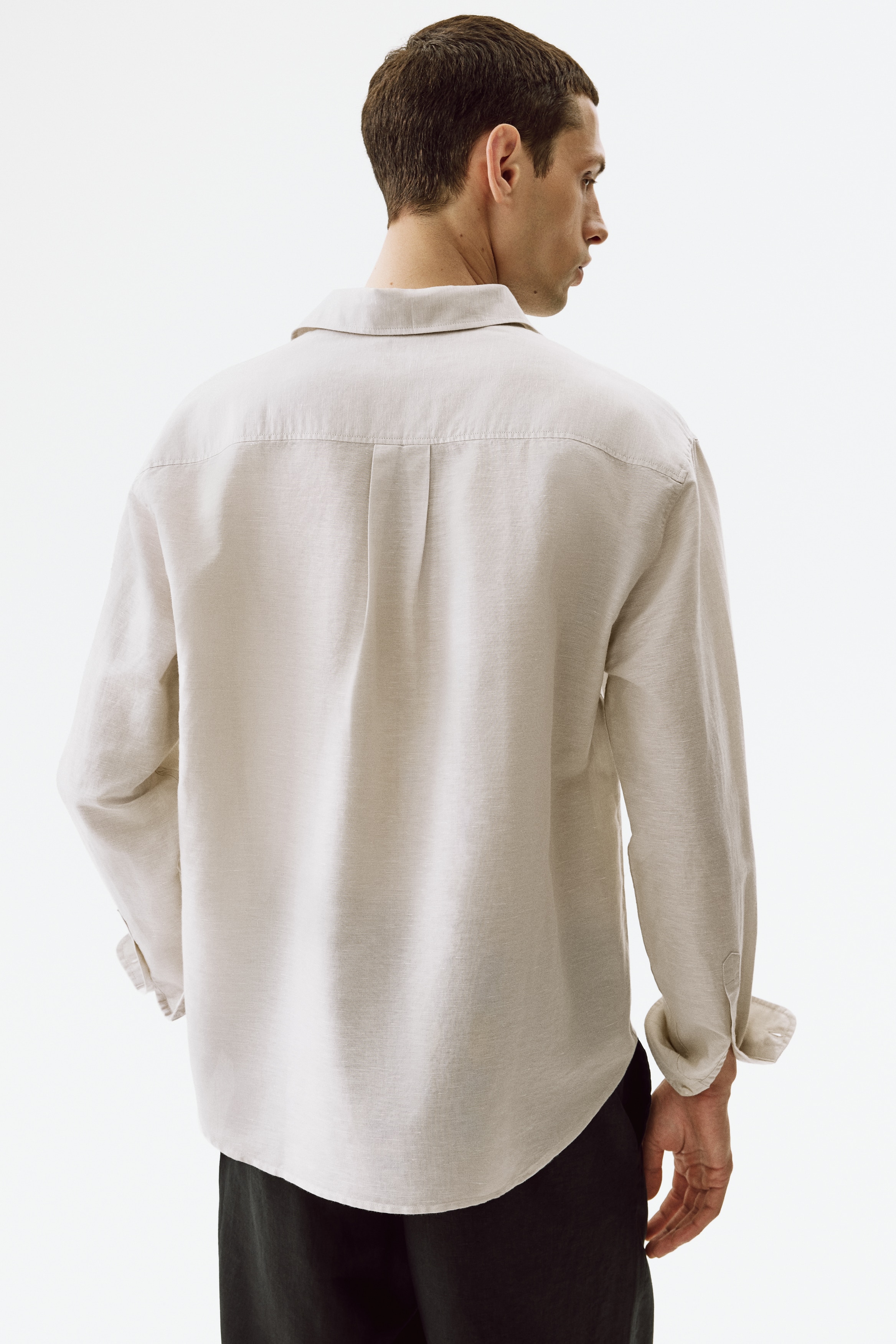 Banded Collar Shirts | Men's Banded Collar Shirts | H&M US