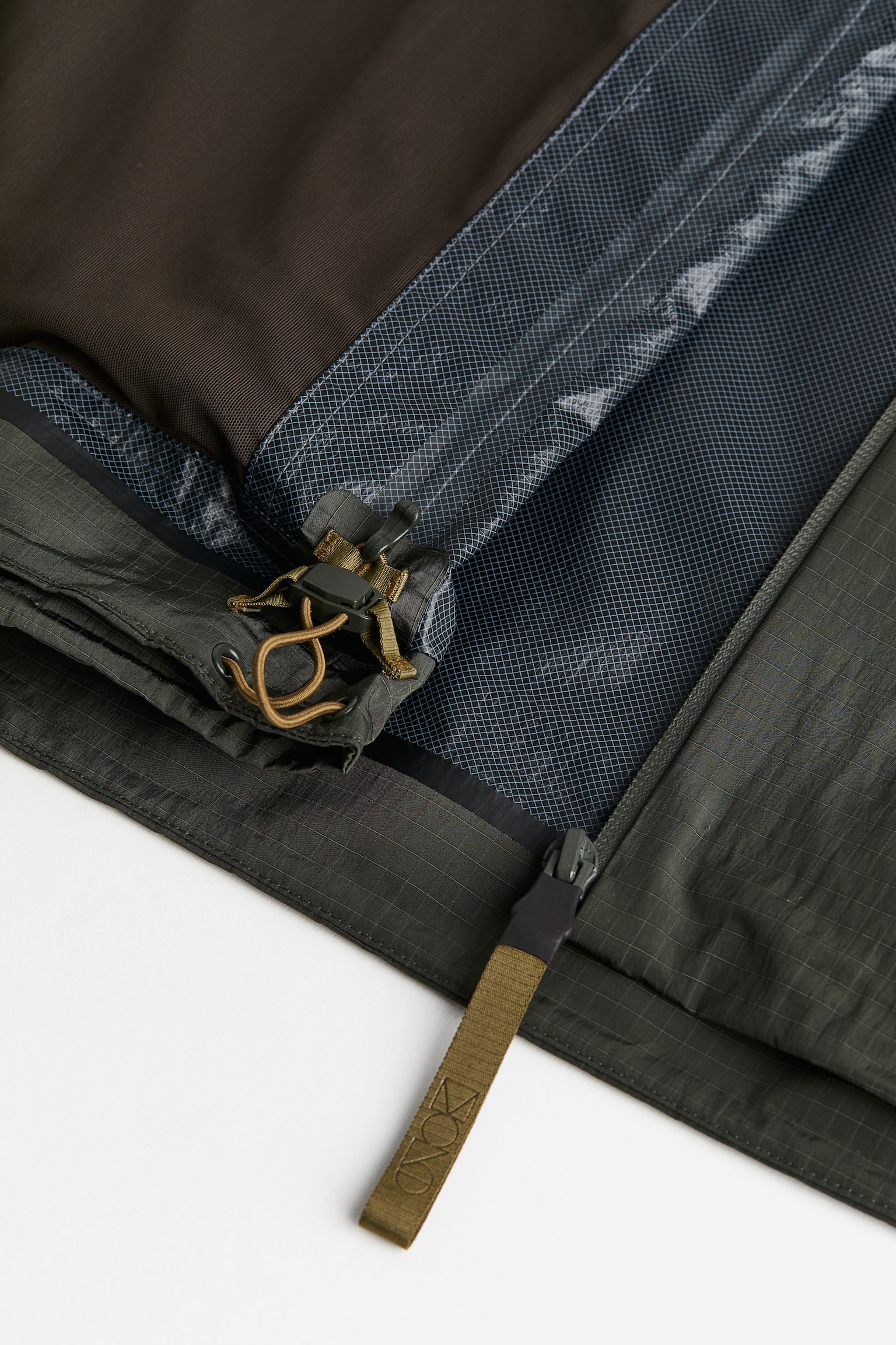 2.5-layer shell jacket in StormMove™ - Dark khaki green/Dark green - 2