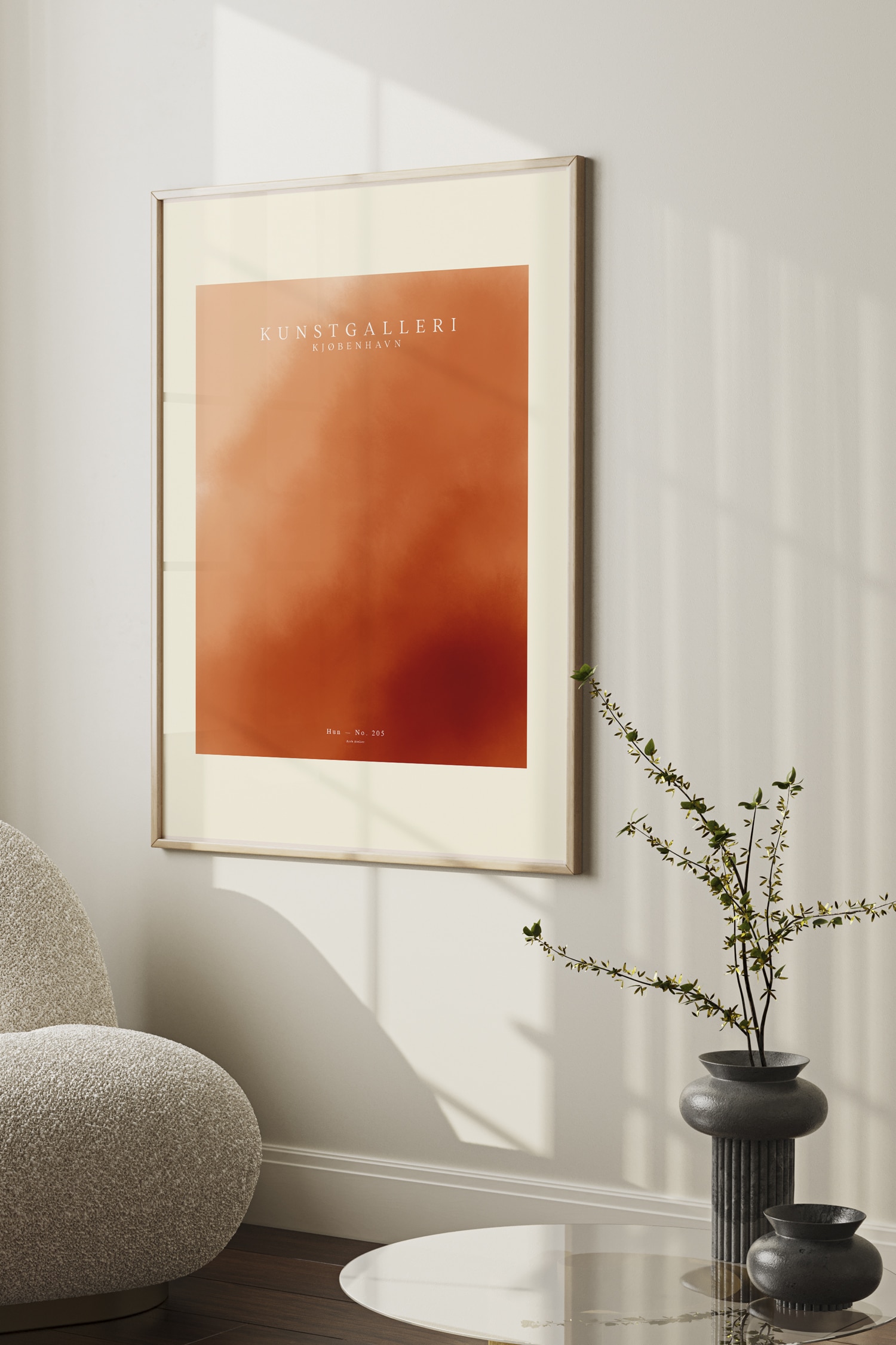 Arch Atelier - Kunstgalleri Kjøbenhavn – No. 205 - Flerfarvet