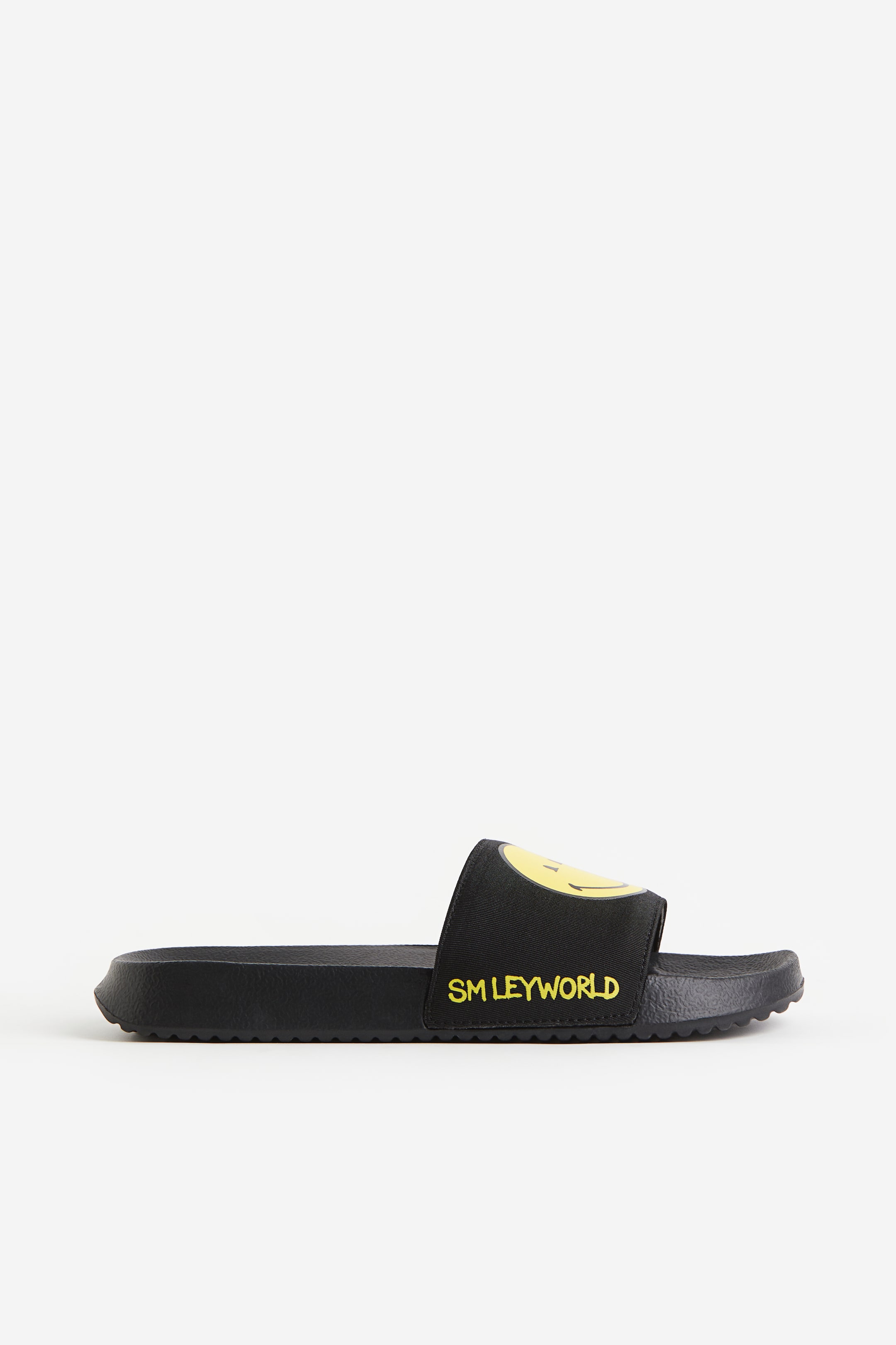 View larger image: Printed pool shoes - Black/SmileyWorld® - Kids | H&M 1