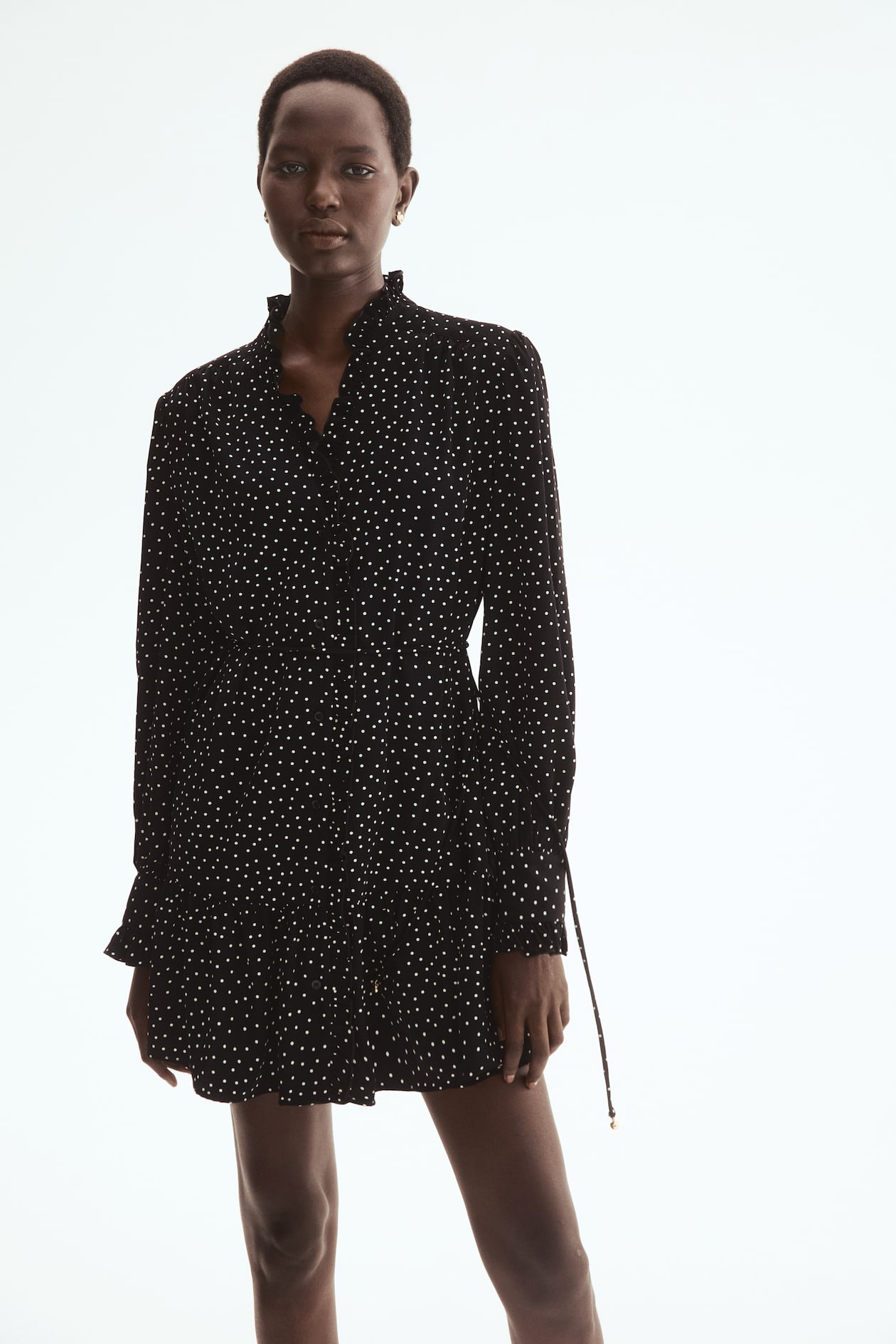 Ruffle-Trimmed Dress - image 3