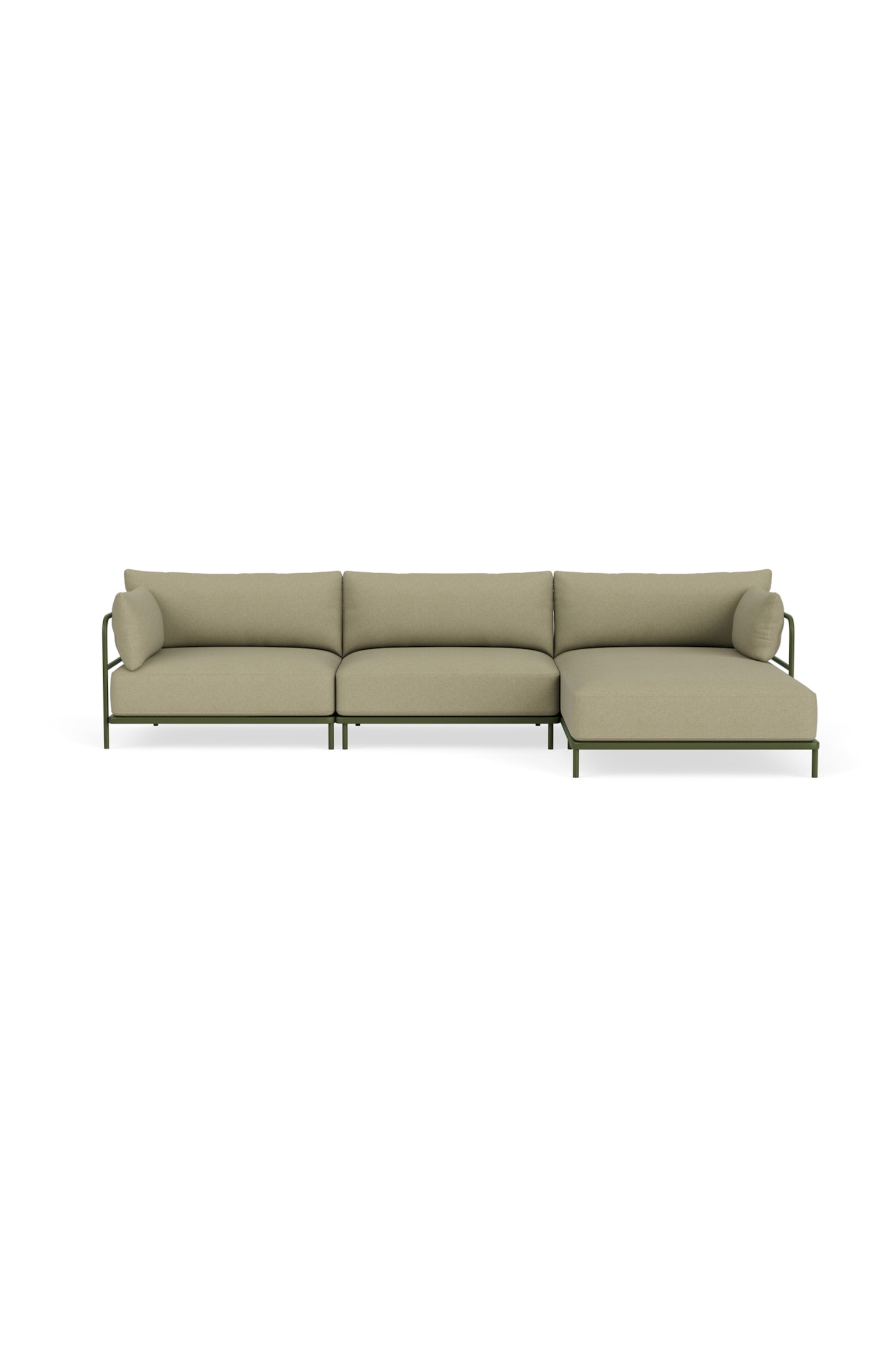 Vincent Gartensofa 4-sitzer Chaise Rechts - 1