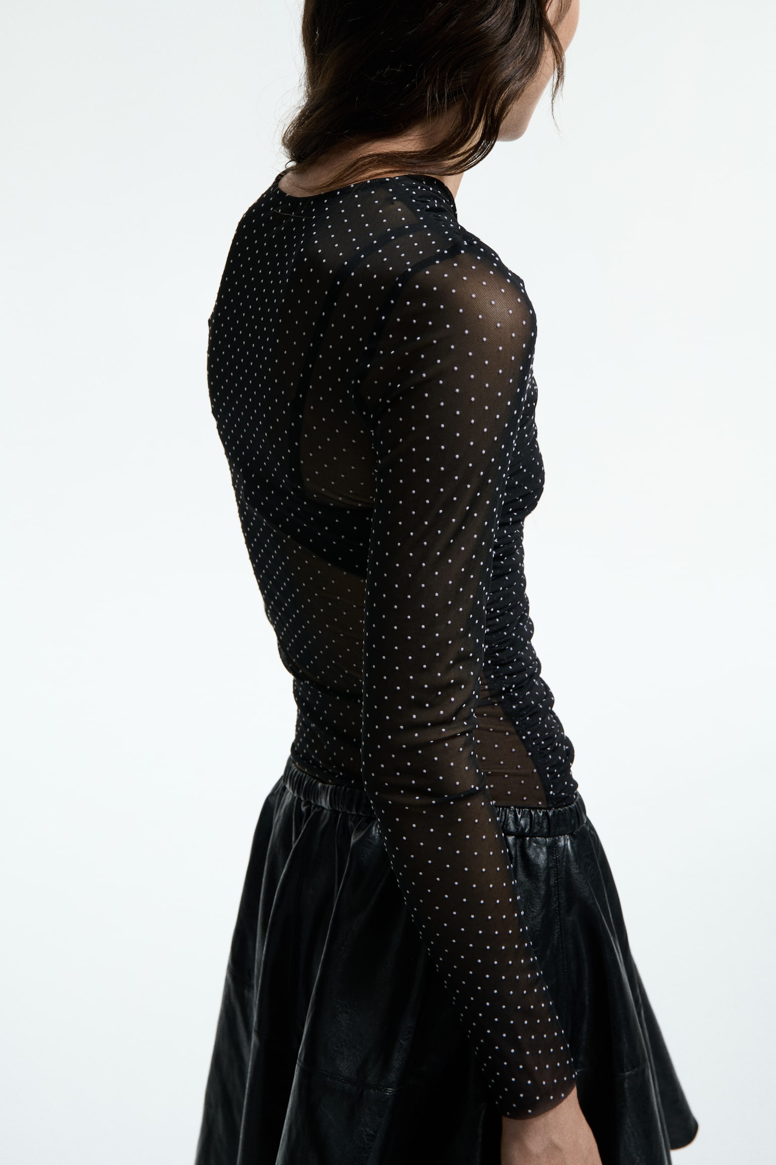 Plumeti mesh top - Black/Spotted - 4