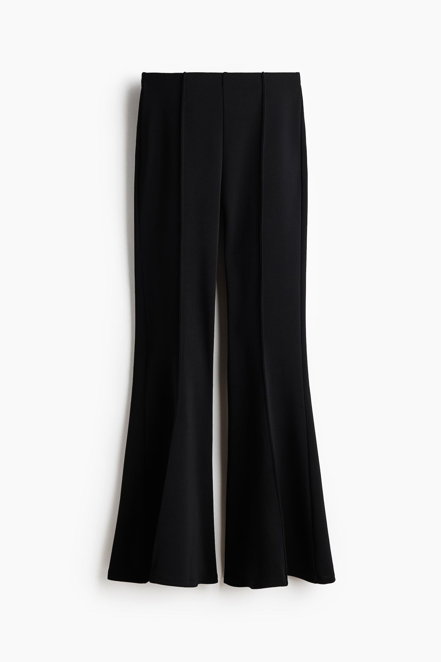 Creased Flared Pants - 2