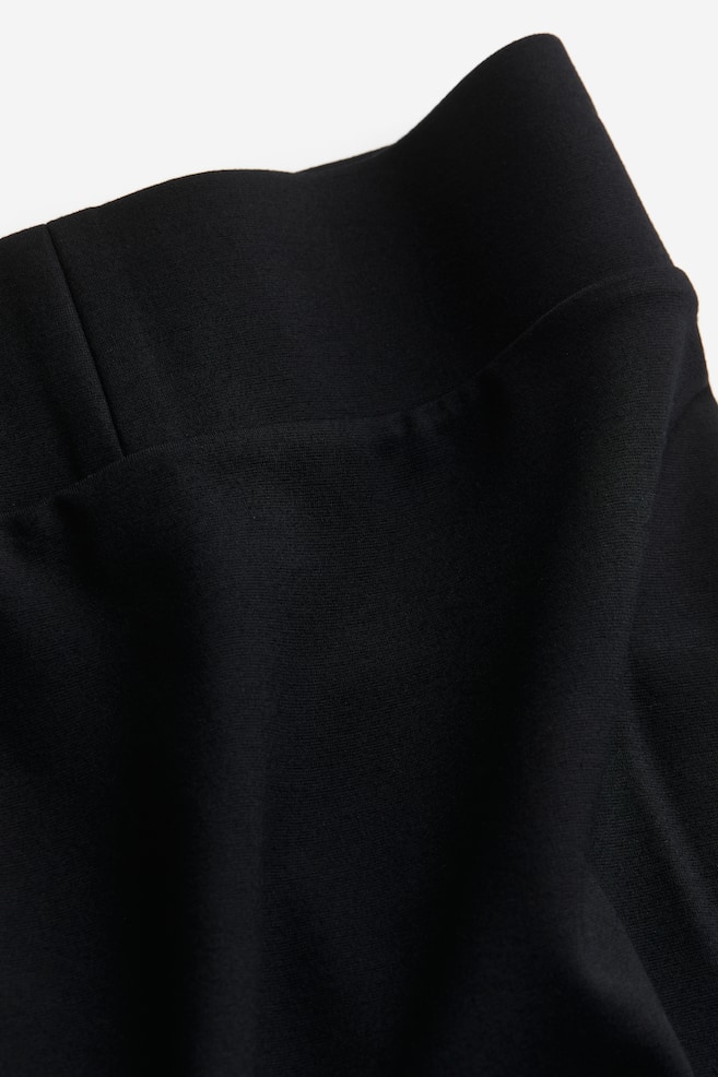 Jersey skirt - Black - 4