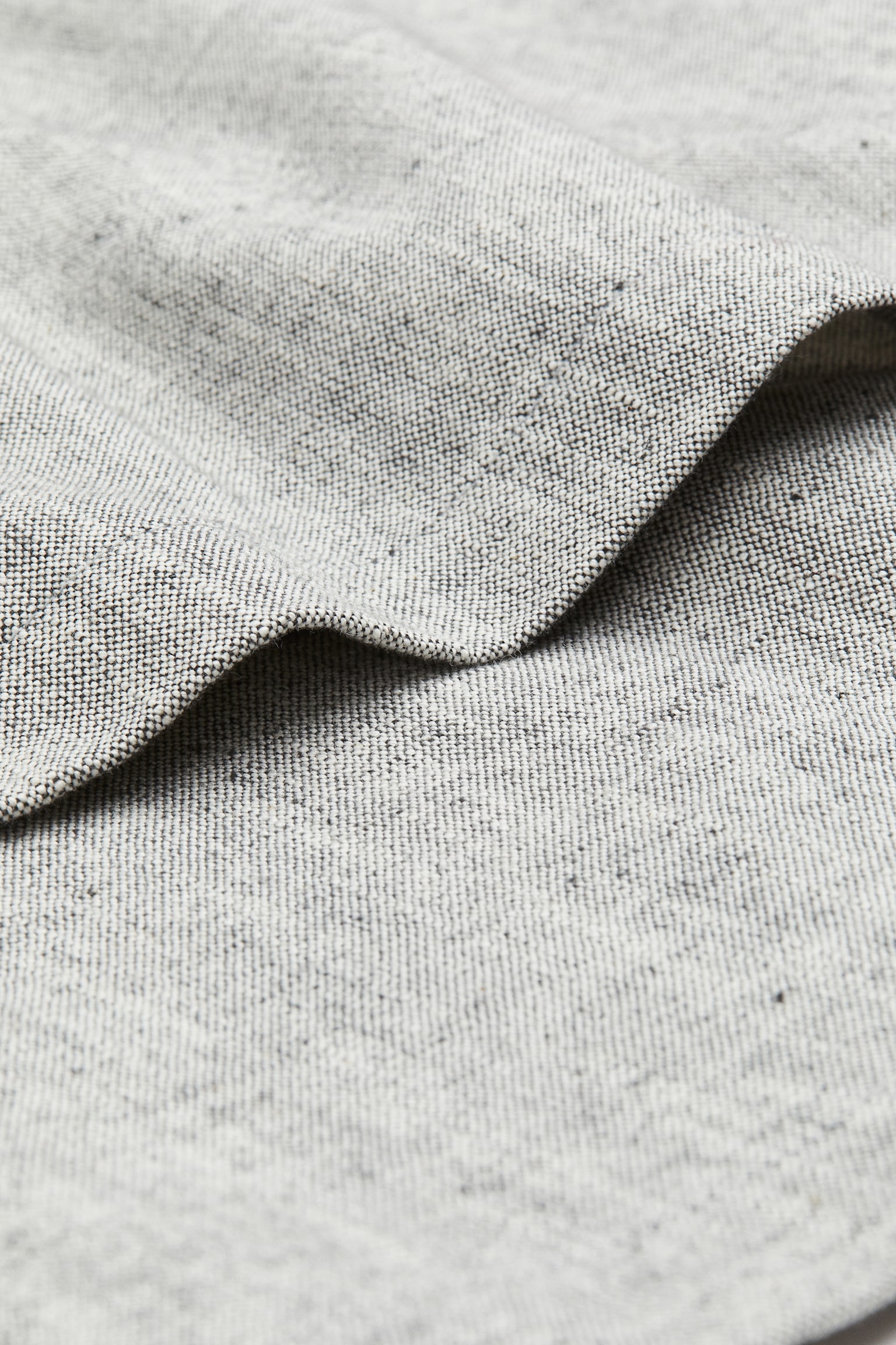 Cotton-blend tablecloth - Grey marl/Light beige/Beige marl - 2