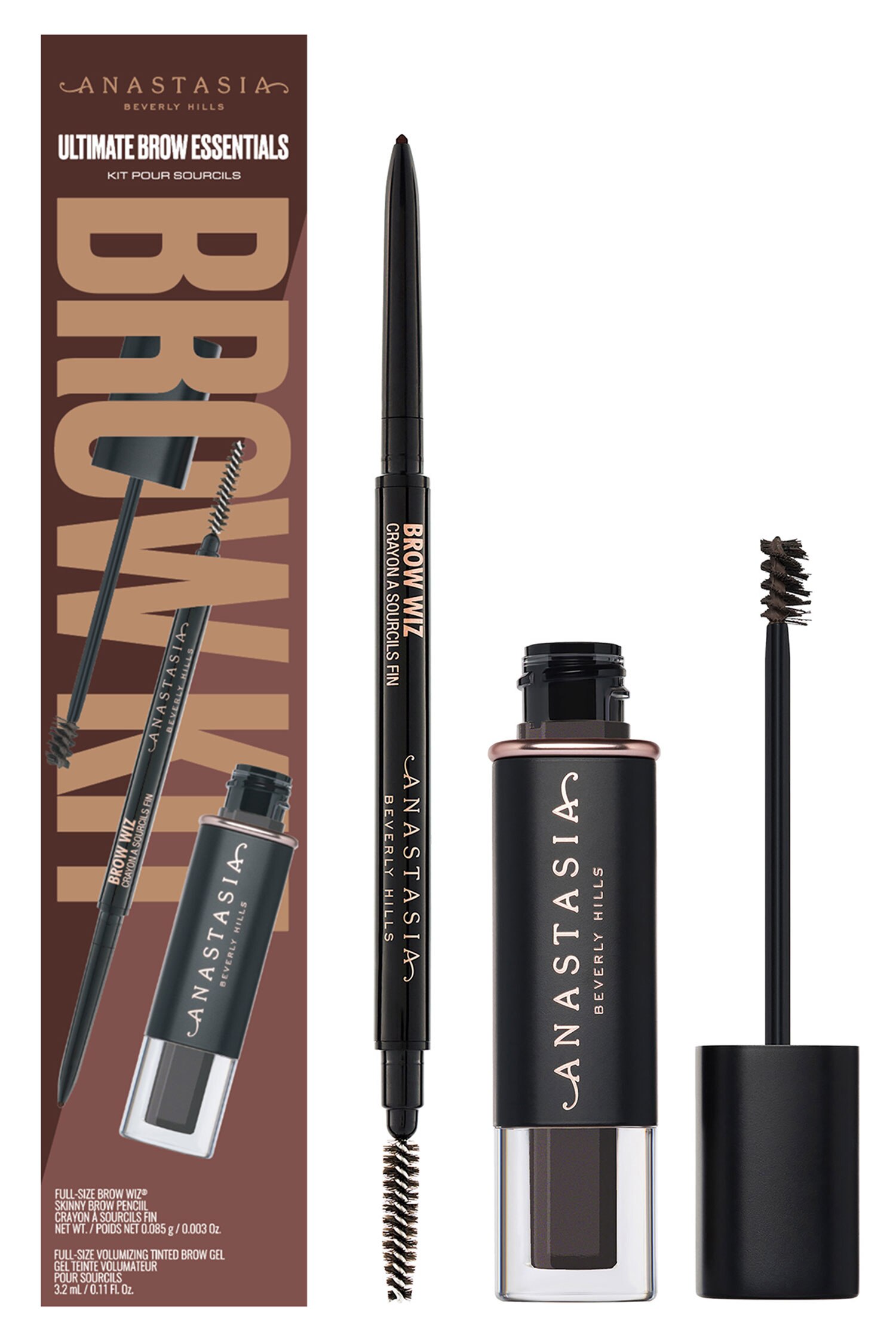 Anastasia Beverly Hills - Ultimate Brow Essentials Kit - Medium Brun