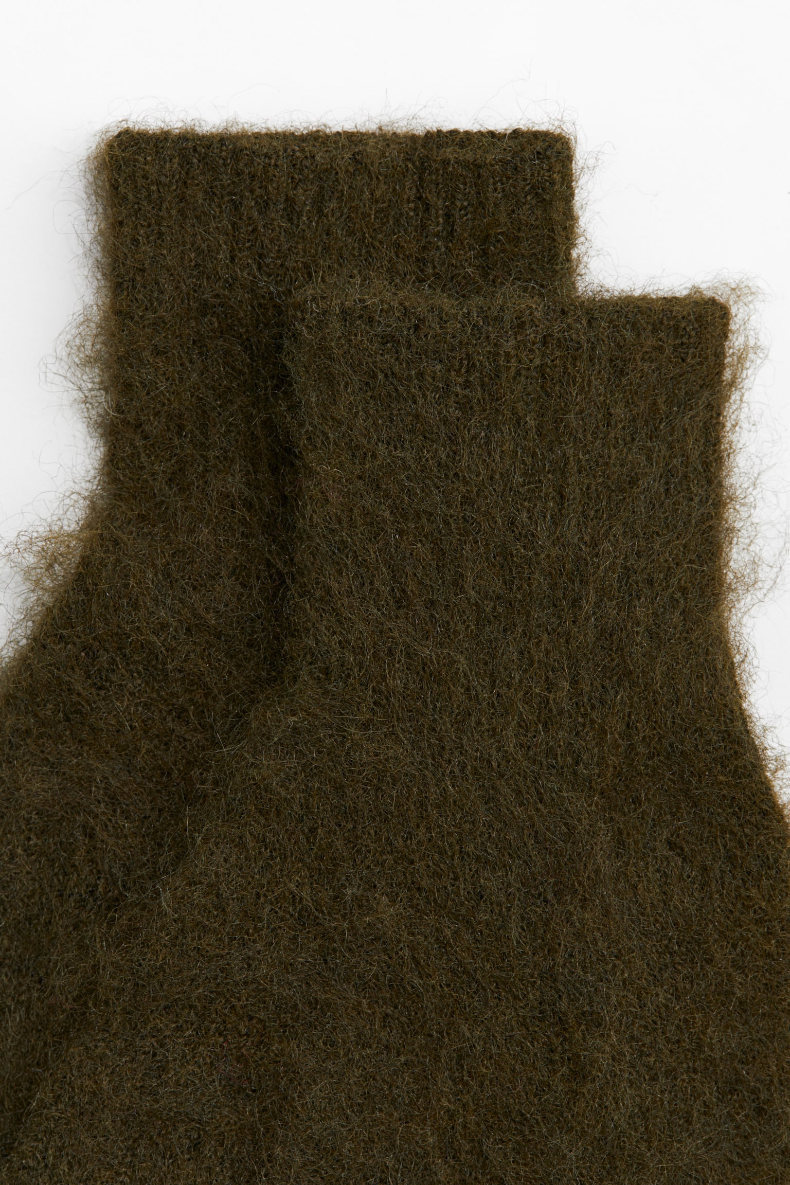 כפפות - ירוק כהה/בורדו - 2