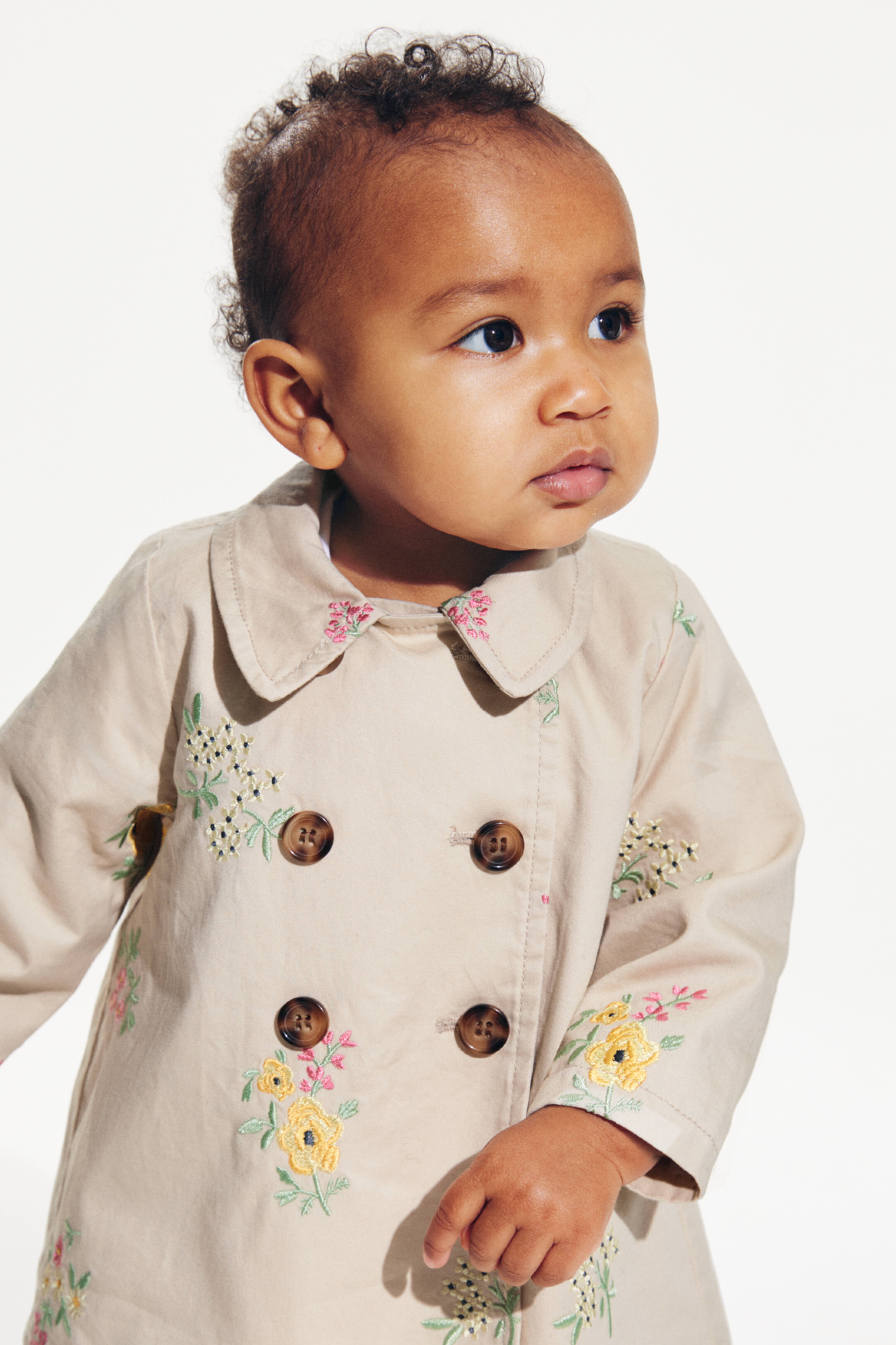 H and m fashion baby girl coats