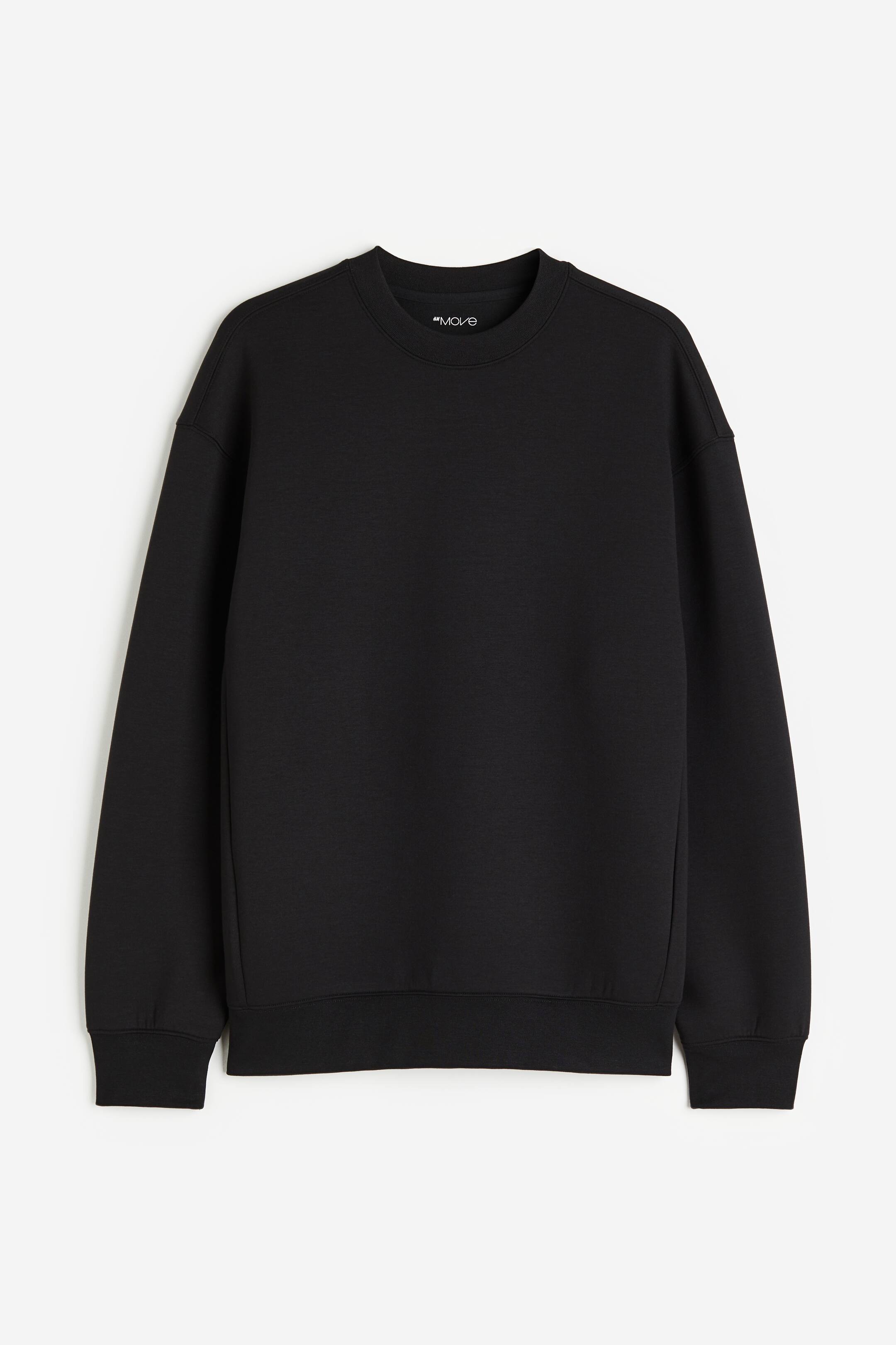 查看大圖: DryMove™運動衫 - 黑色 - Men | H&M 1