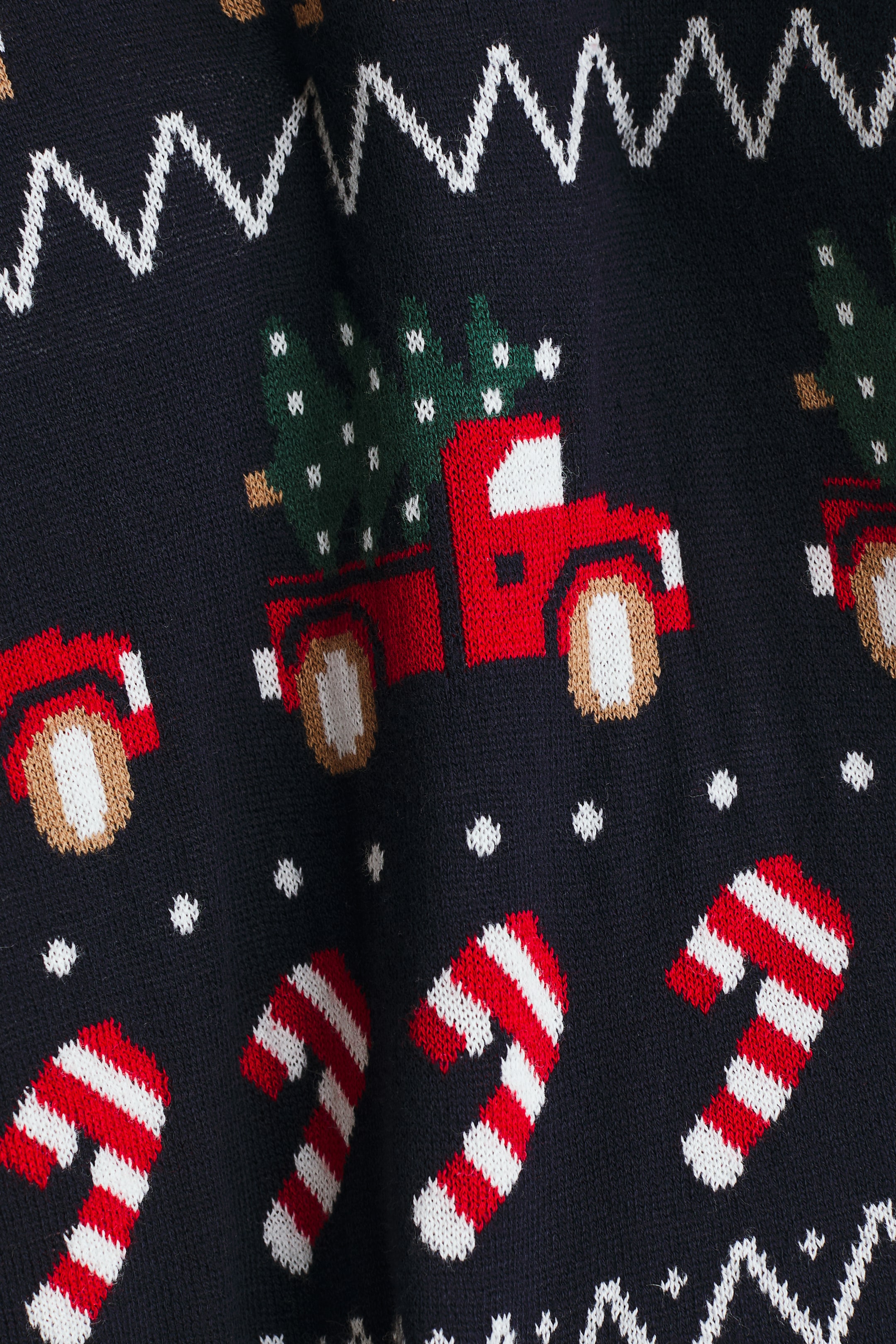 Jacquard-Knit Sweater