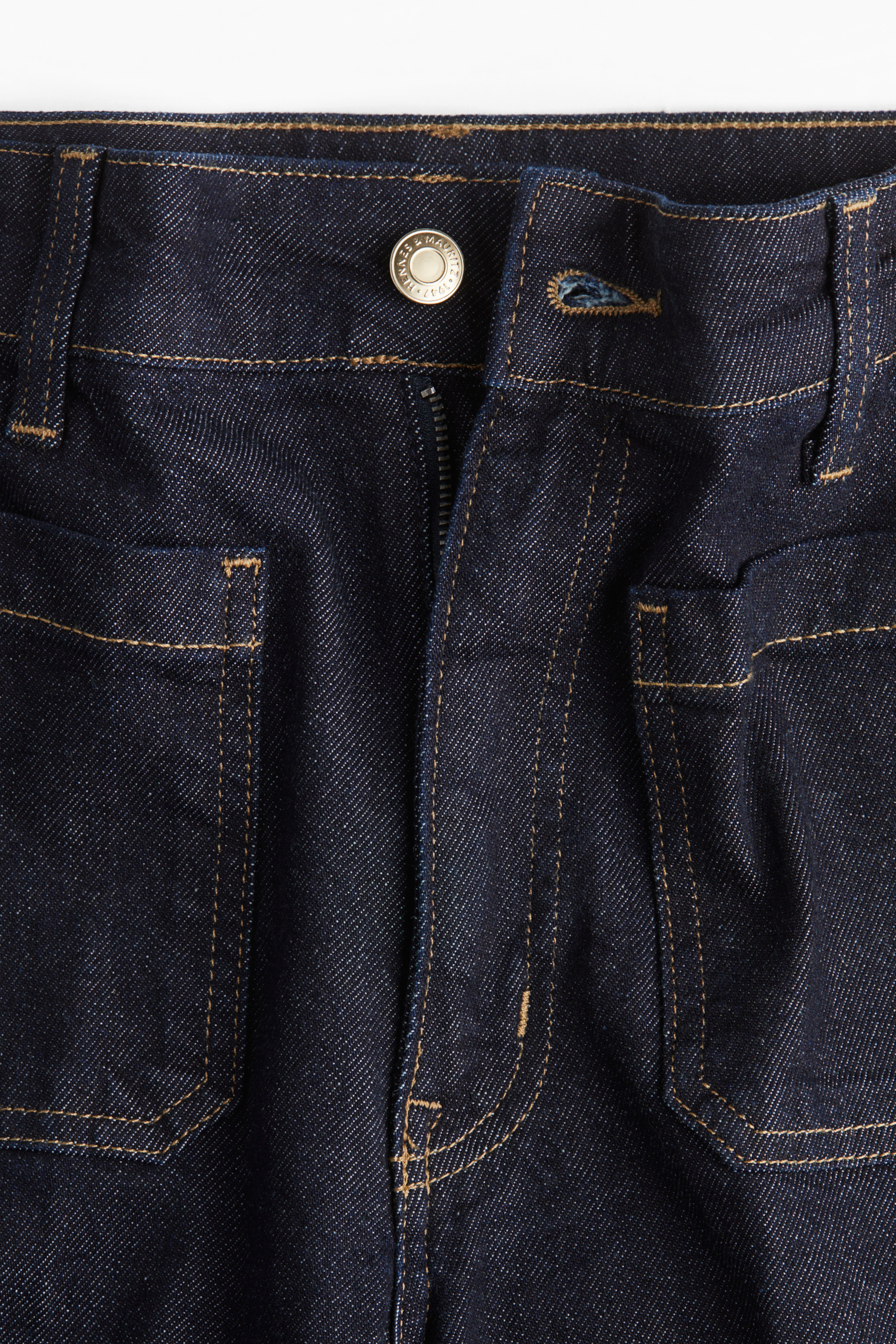 Wide High Jeans