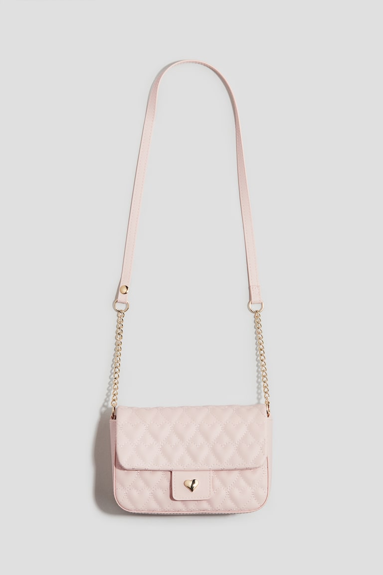 Sac bandoulière matelassé Rose clair ENFANT H&M FR