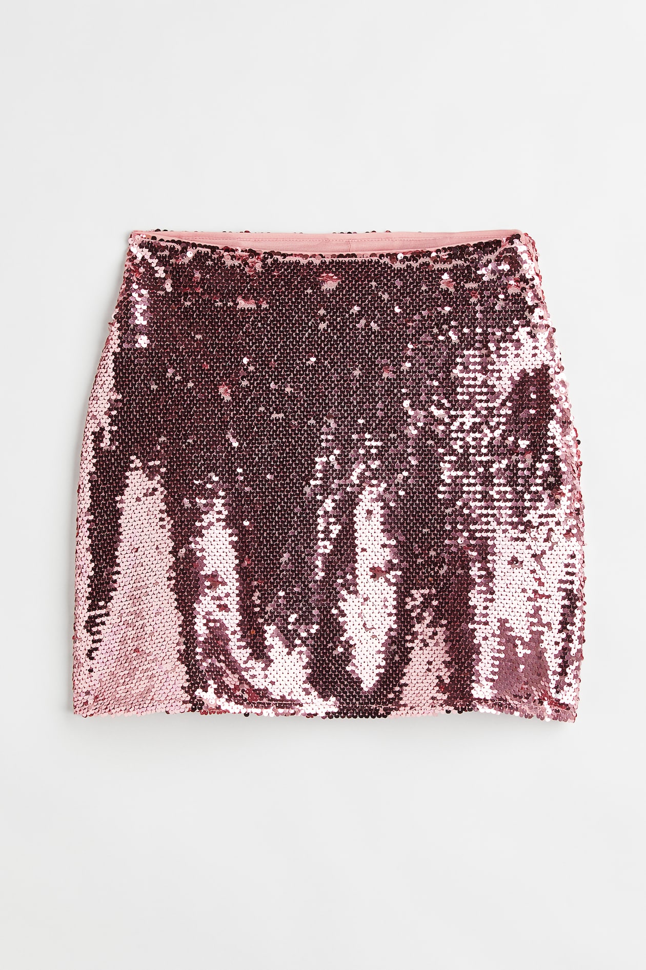 Sequined Mini Skirt - Pink/sequins - Ladies | H&M US 