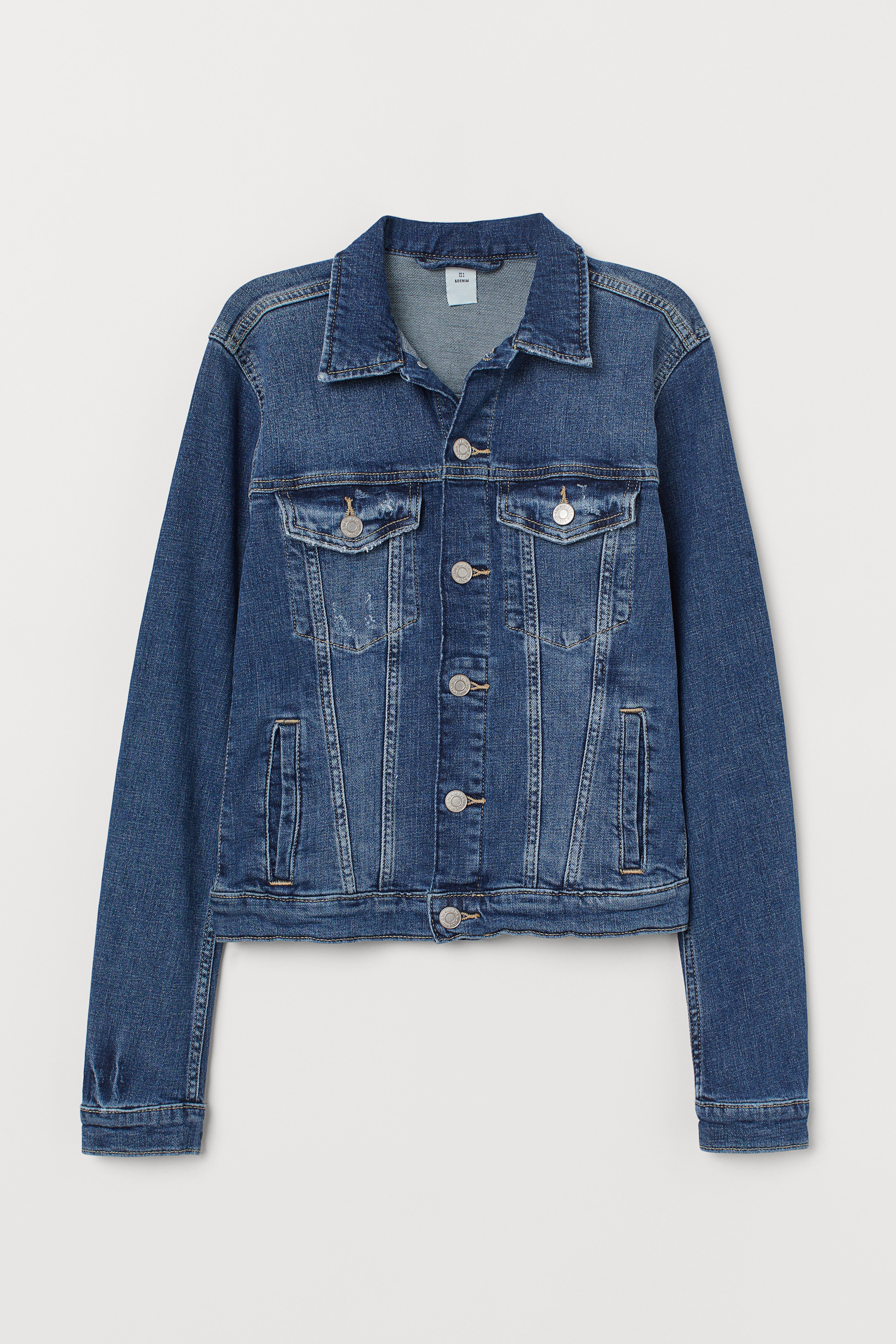 H and m denim jacket womens best sale